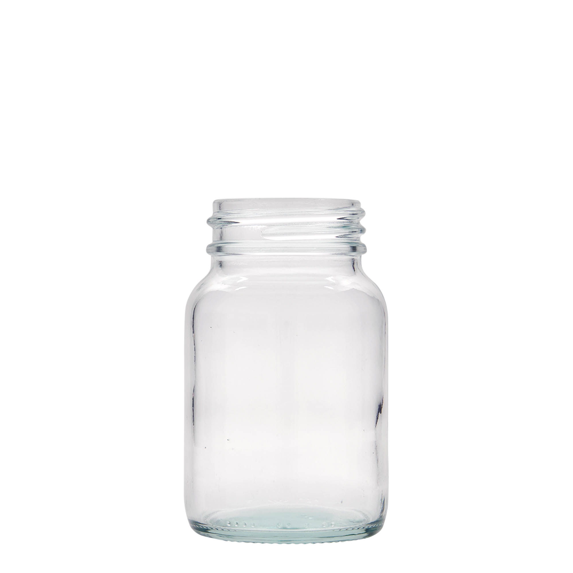 250 ml Geniş ağızlı cam, ağız çapı: DIN 55