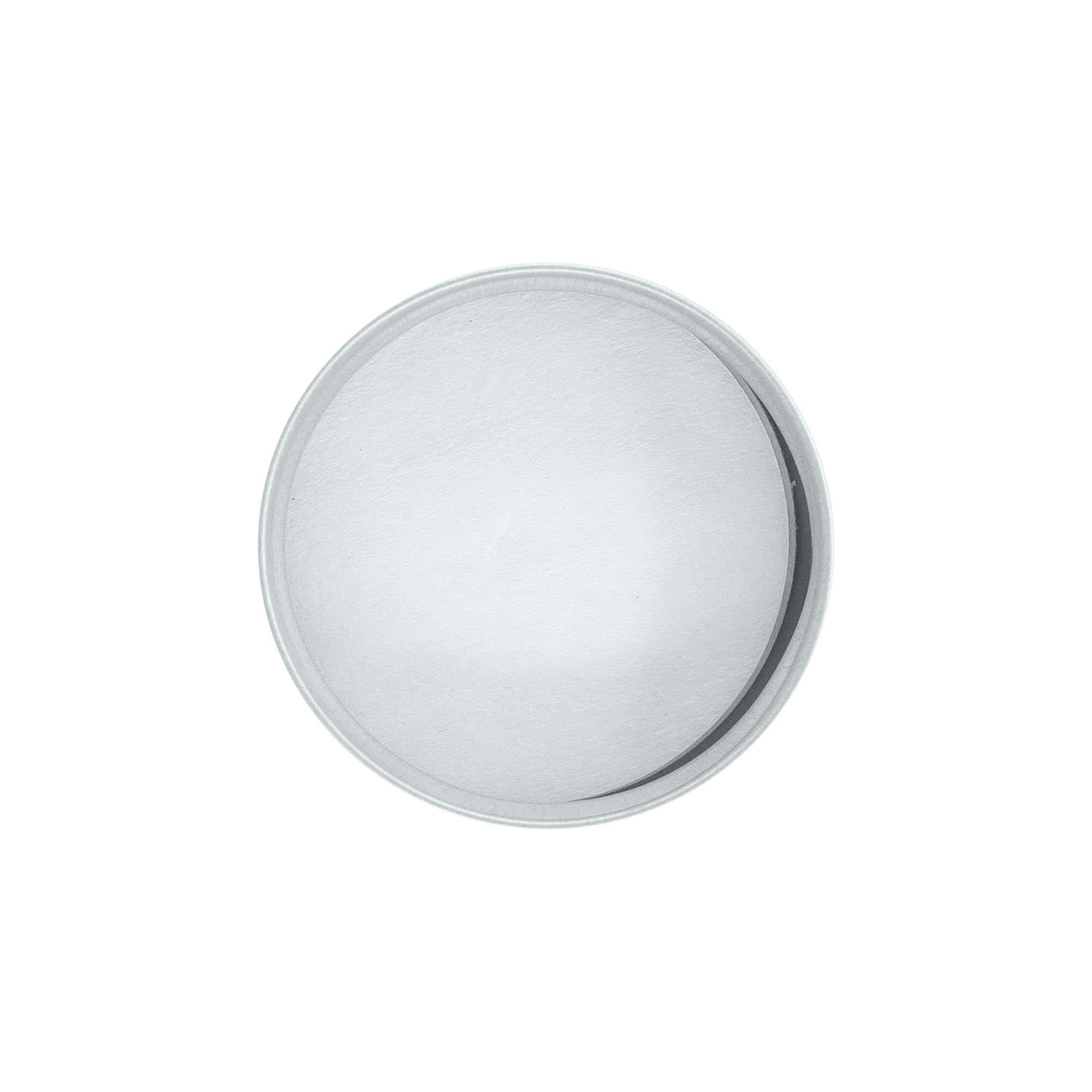Vida kapak, metal, gümüş, ağız çapı için: 45/400