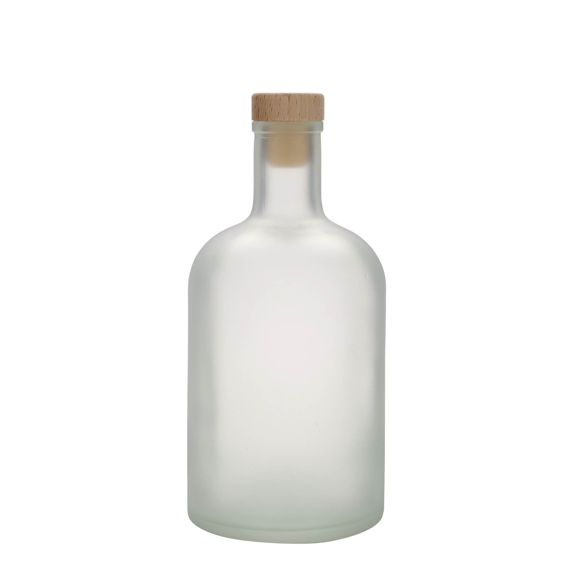 700 ml cam şişe 'Gerardino', buzlu, ağız: mantar
