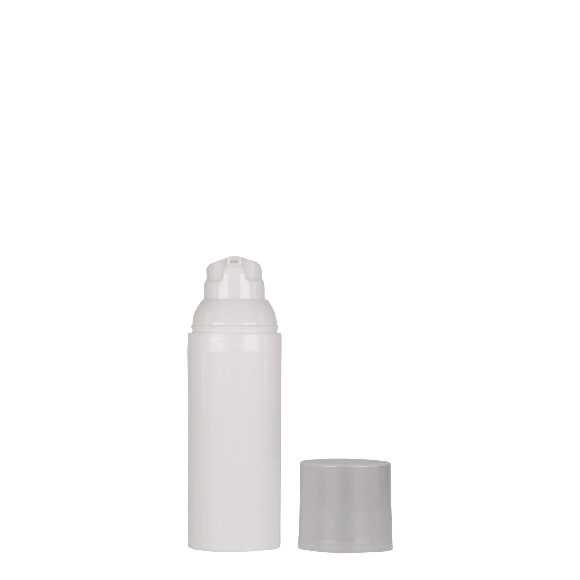 50 ml Airless Dispenser 'Mezzo', PP plastik, beyaz