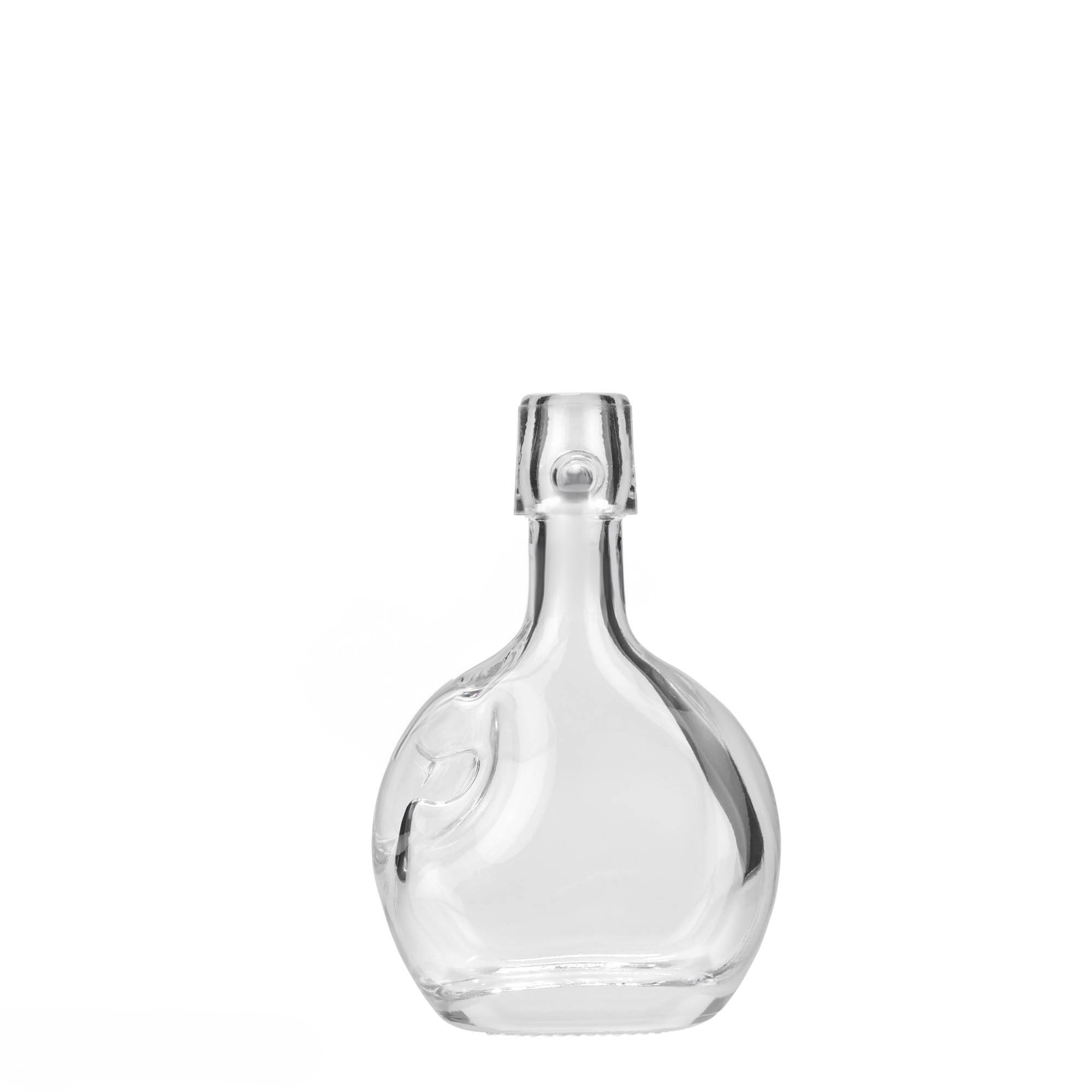40 ml cam şişe 'Lukas', oval, ağız: mandallı kapak
