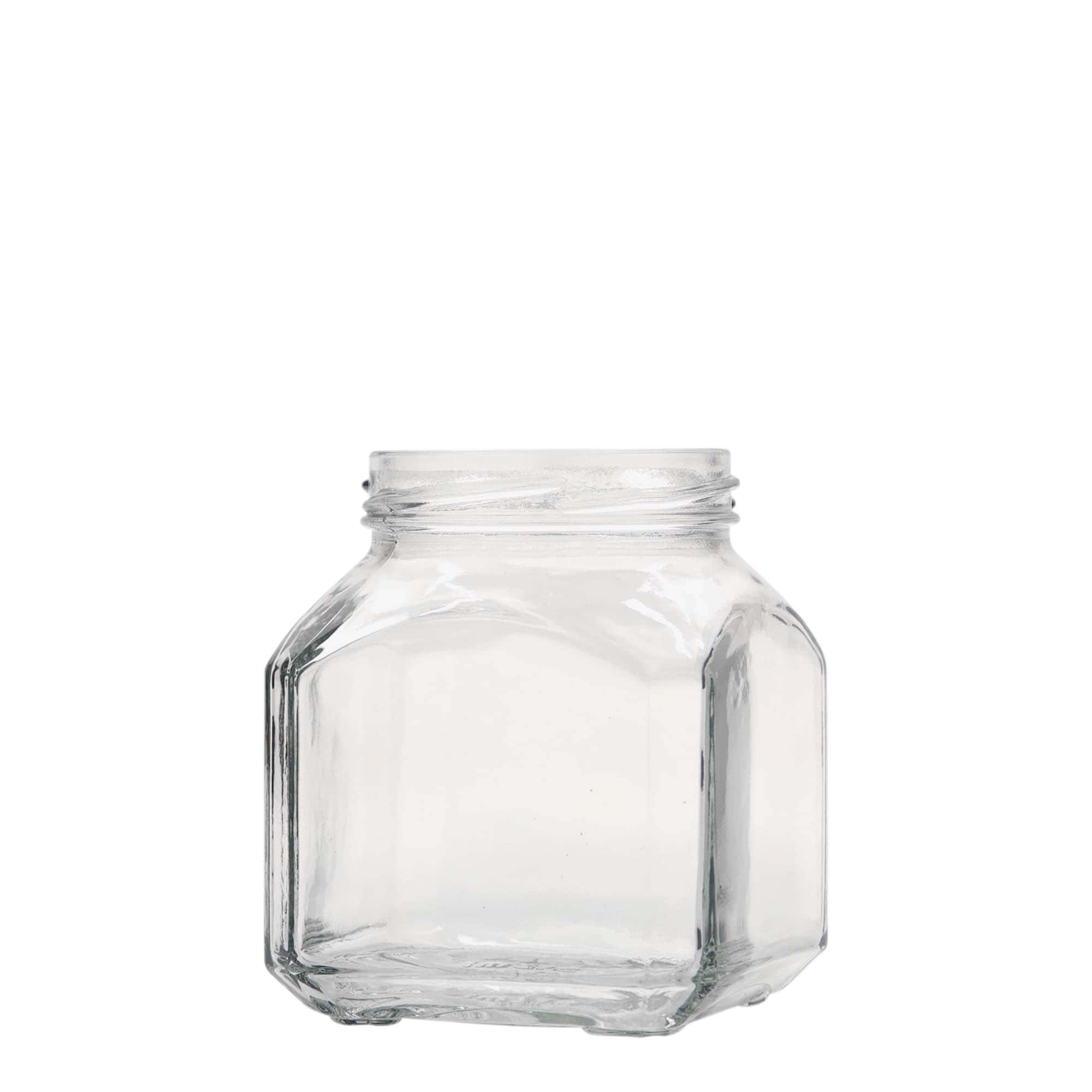 314 ml Dörtköşe Cam 'Milano', Ağız: Twist-Off (TO 63)