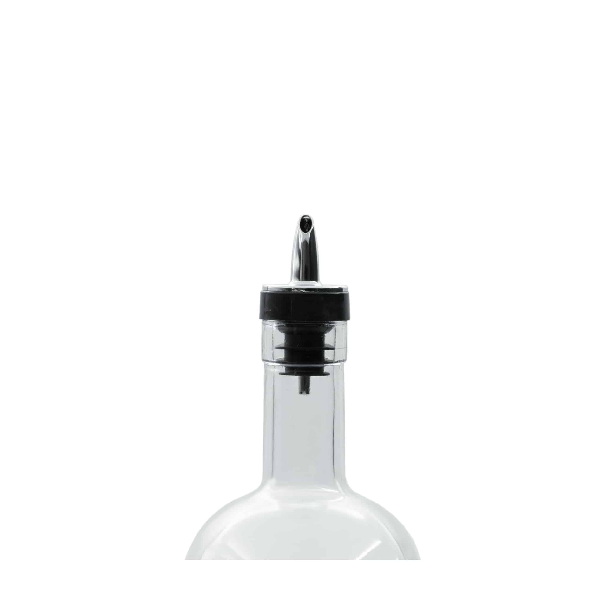Jet Pour dökme ağzı, PE plastik, gümüş renk