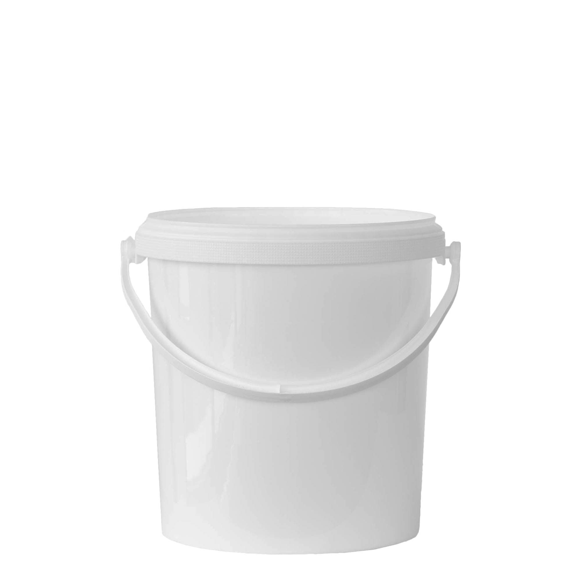 6 l Kova, PP plastik, beyaz