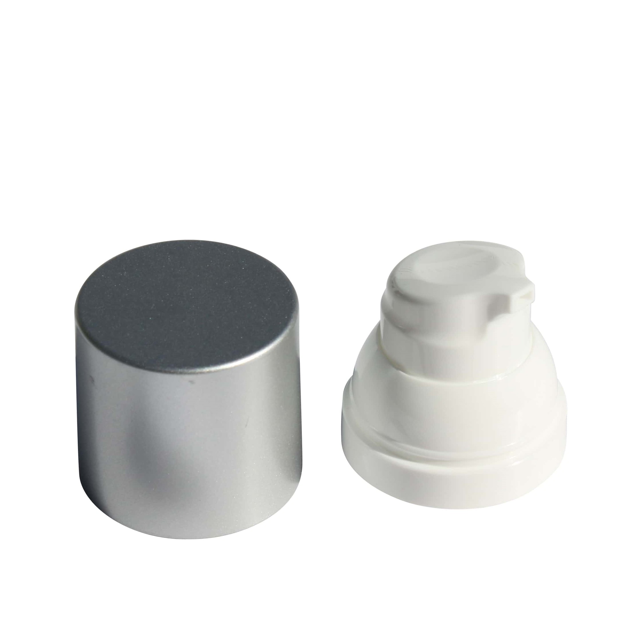 Airless Dispenser Pompa Başlığı 'Mezzo', PP-Plastik, gümüş