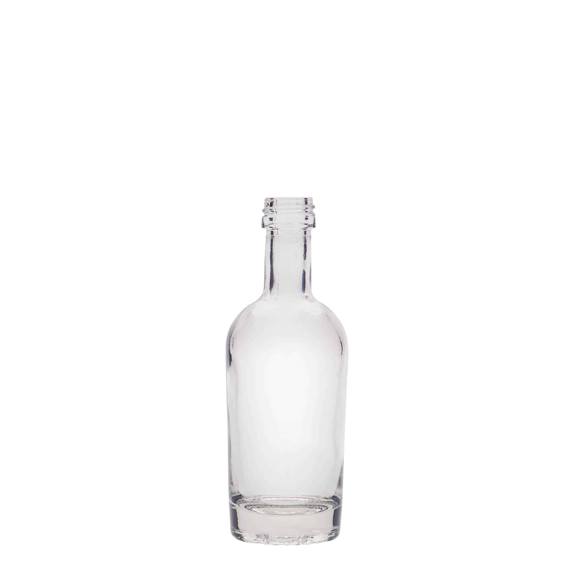 50 ml cam şişe 'Pepe', ağız: PP 18 50 ml cam şişe 'Pepe', ağız: PP 18