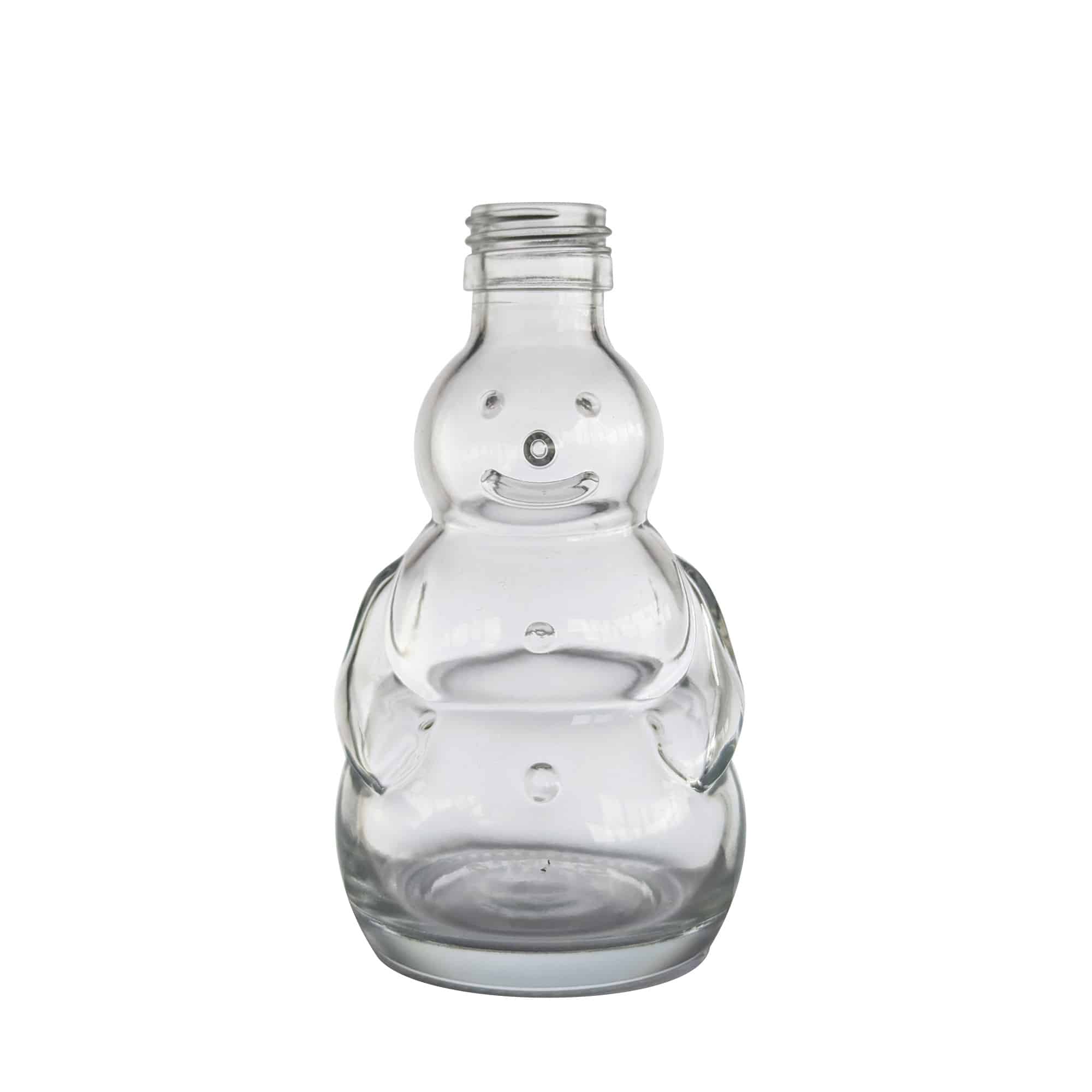 200 ml Cam Şişe 'Kardan Adam', Ağız: PP 28
