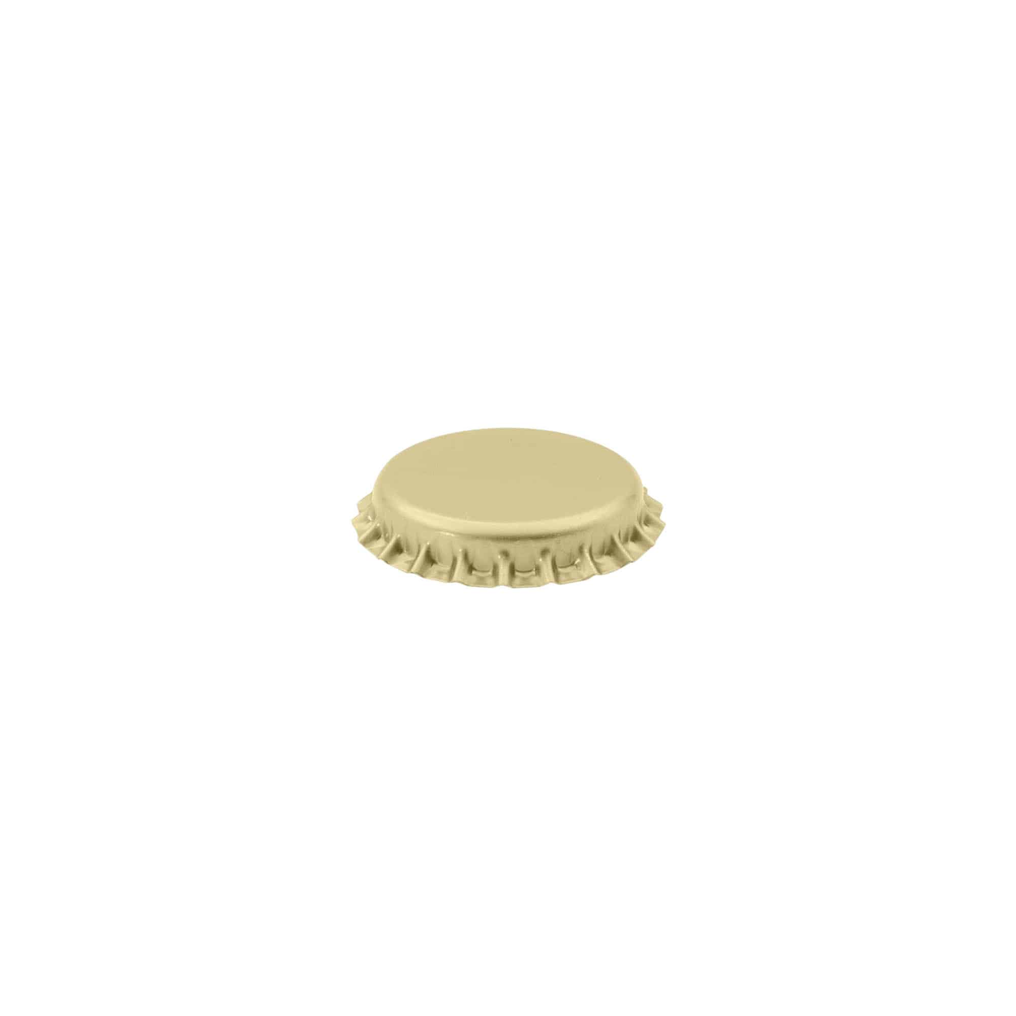 26 mm Metal, altın renkli şişe kapağı