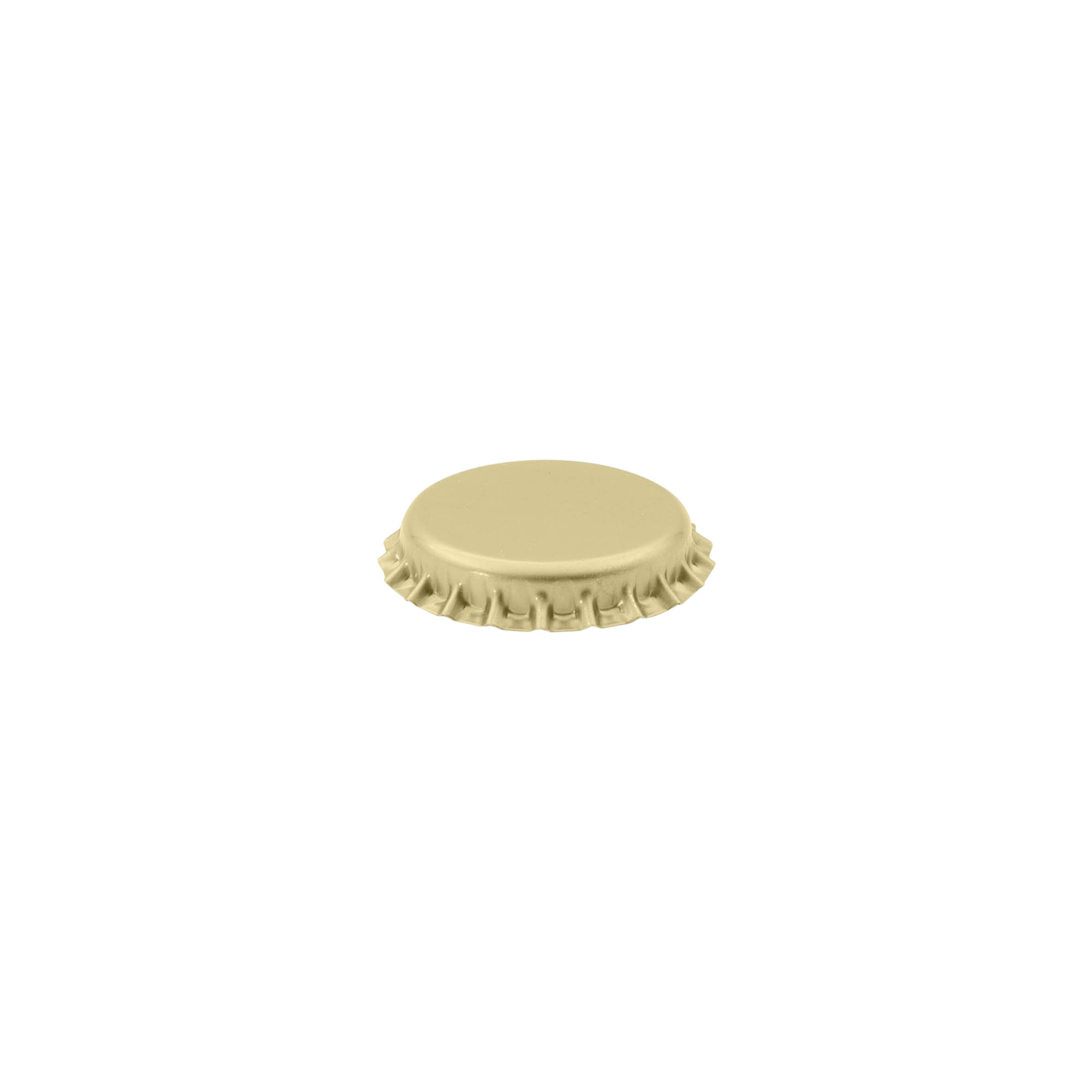 26 mm Metal, altın renkli şişe kapağı 26 mm Metal, altın renkli şişe kapağı