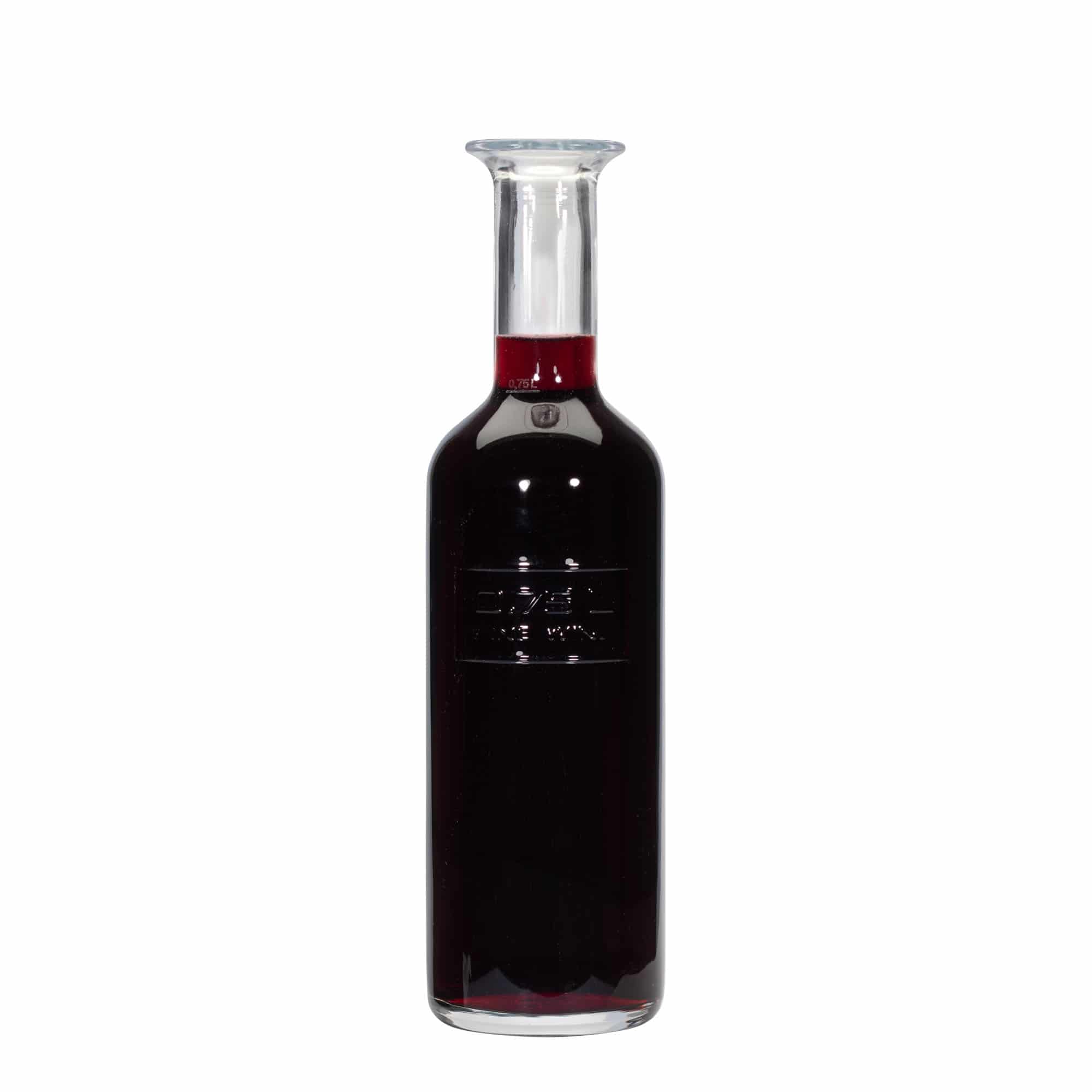 750 ml Cam şişe 'Optima Fine Wine', Ağız: Mantar