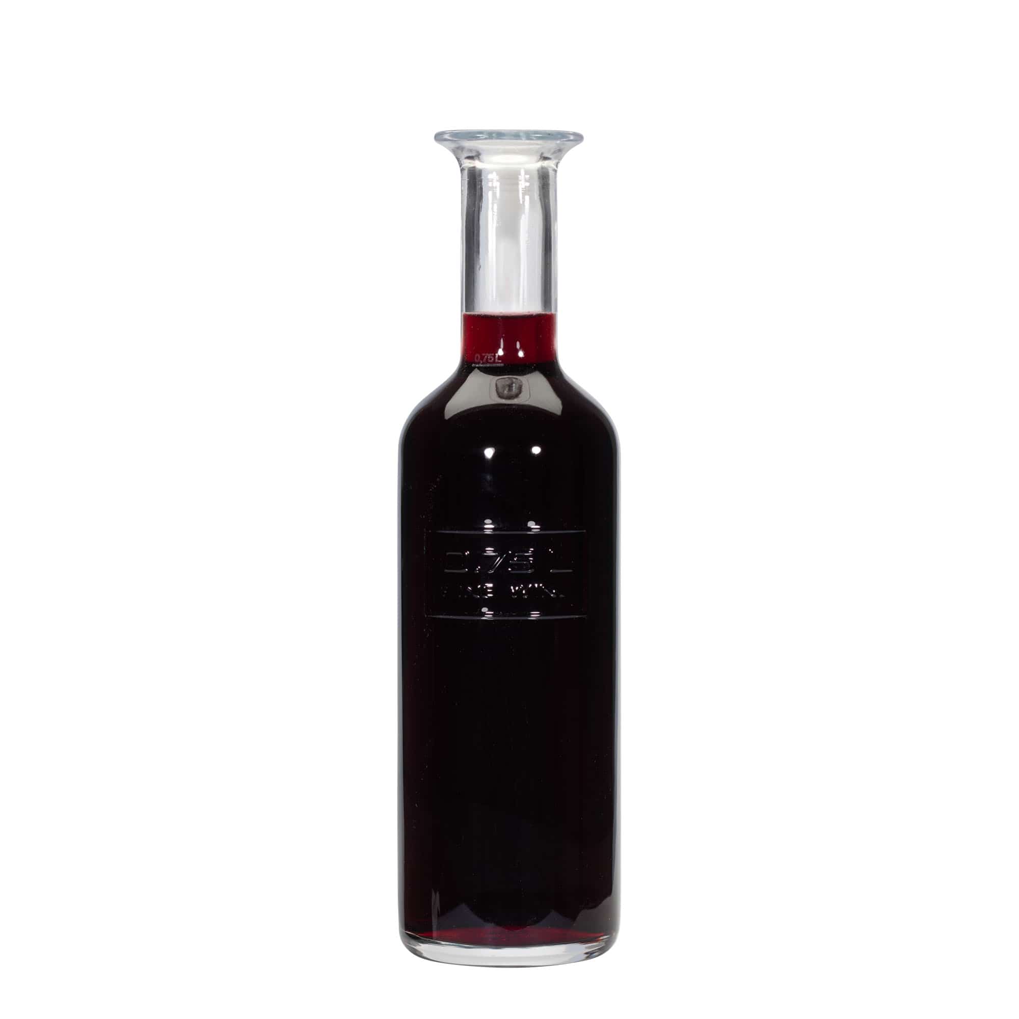 750 ml Cam şişe 'Optima Fine Wine', Ağız: Mantar