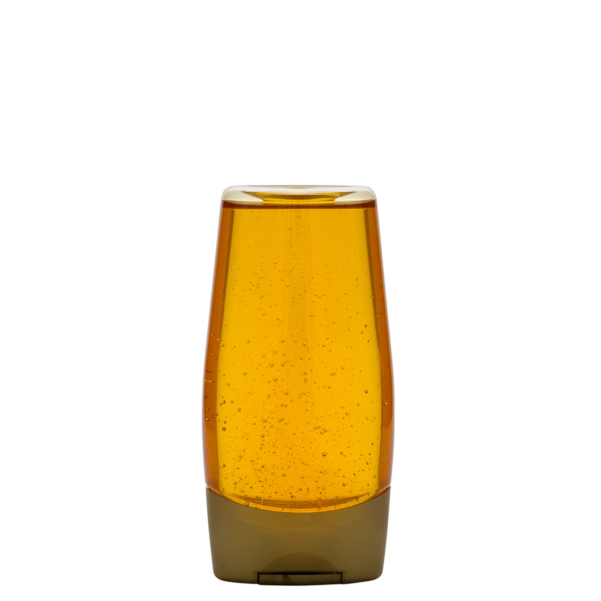 200 ml PET Şişe 'Sıkılabilir', oval, plastik