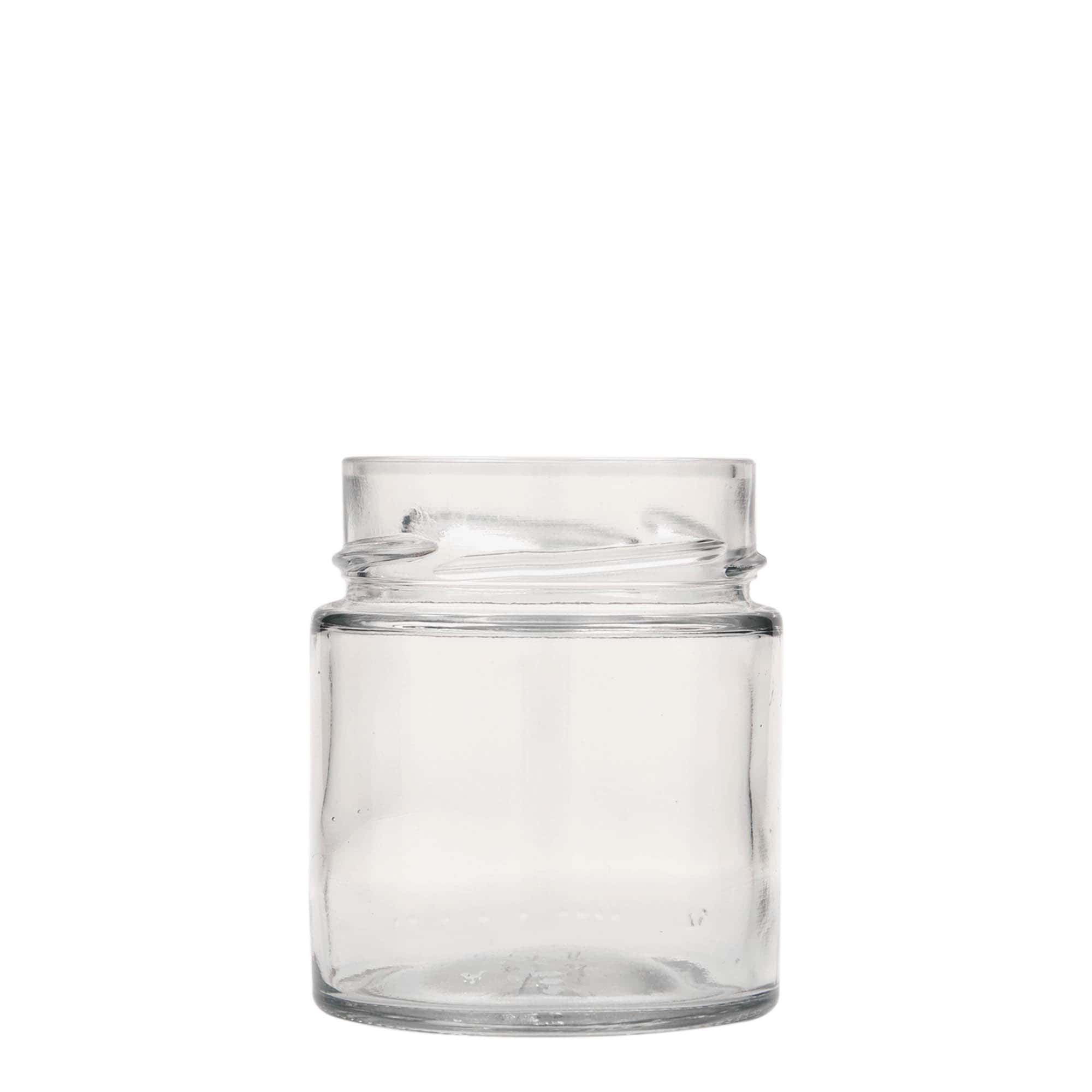 212 ml Yuvarlak Cam 'Albatros', Ağız: Ekstra Derin Vida Kapak (EDTO 70)