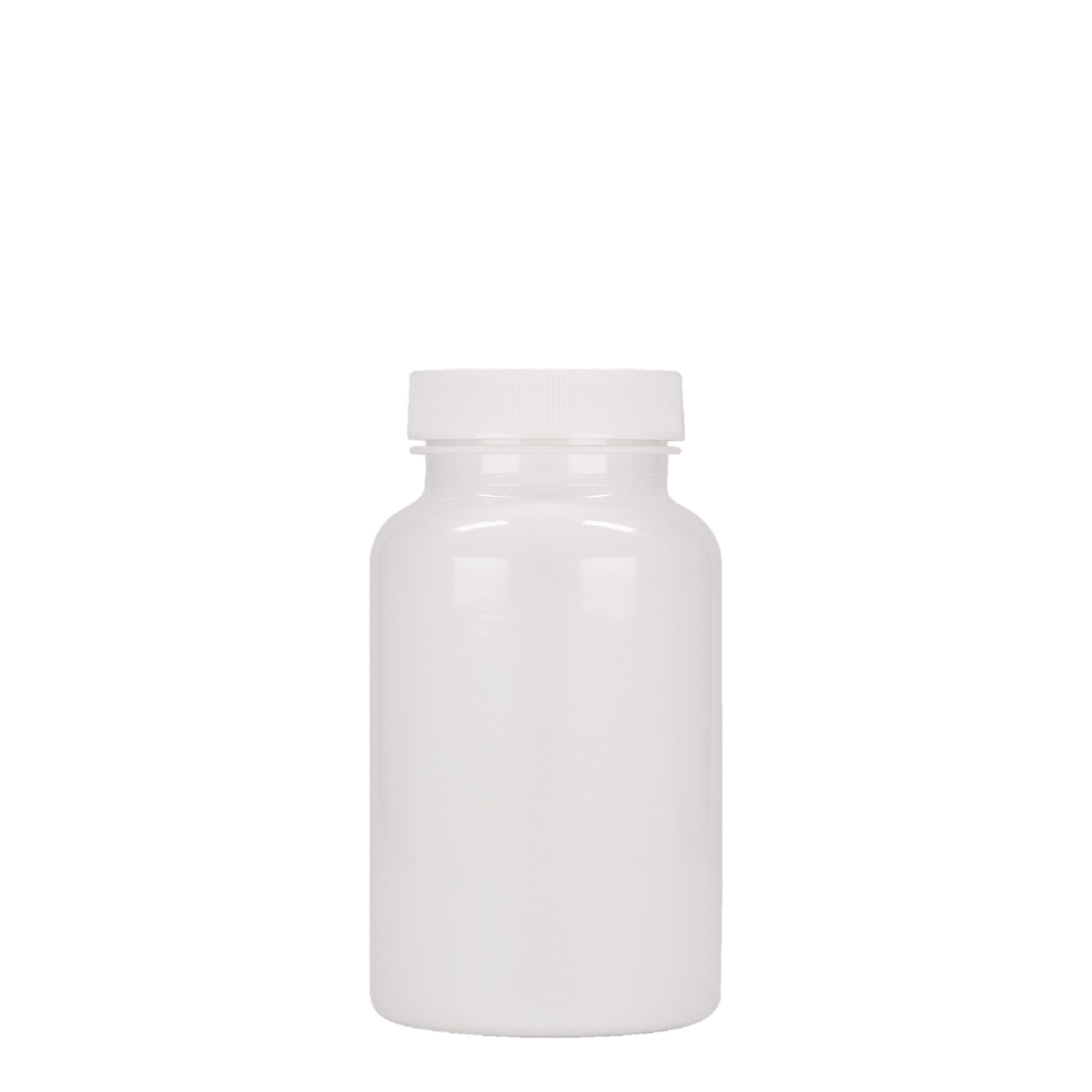 200 ml PET şişe, plastik, beyaz, ağız: 45/400