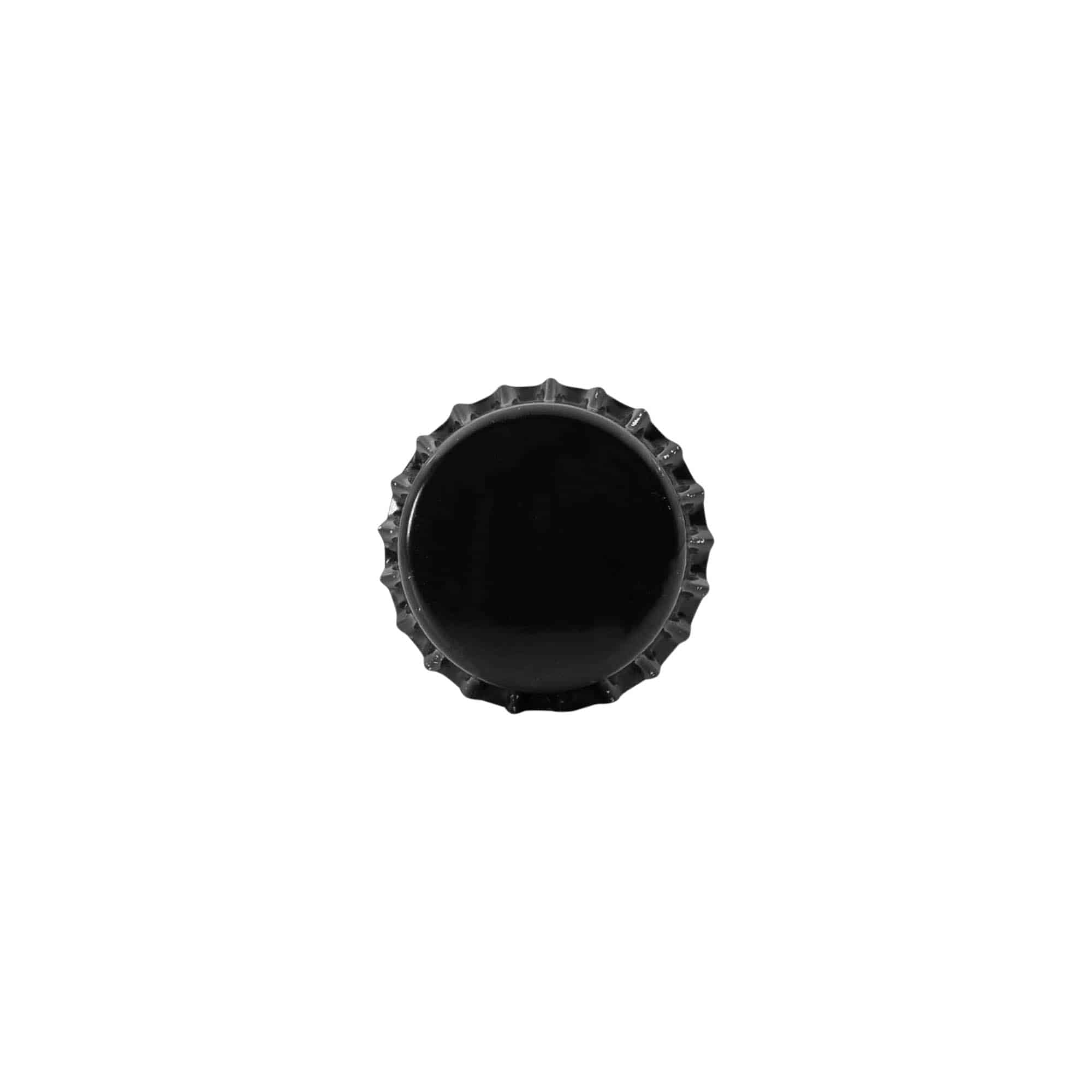 26 mm metal siyah şişe kapağı 26 mm metal siyah şişe kapağı