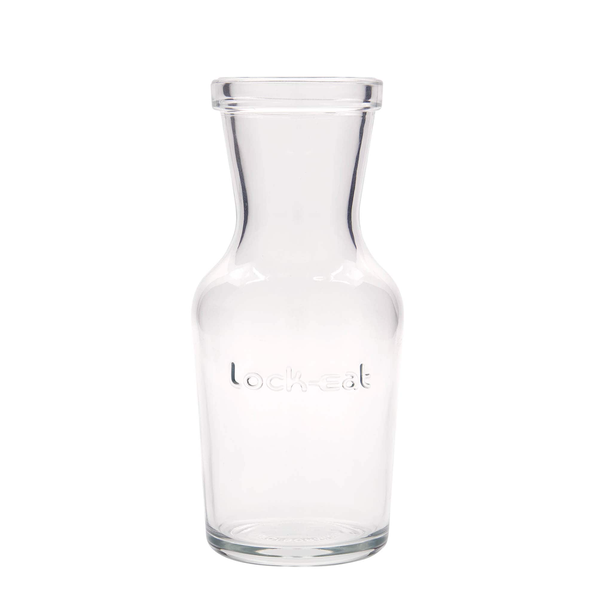 500 ml Cam Sürahi 'Lock-Eat', Ağız: Tel Mandallı Kapak