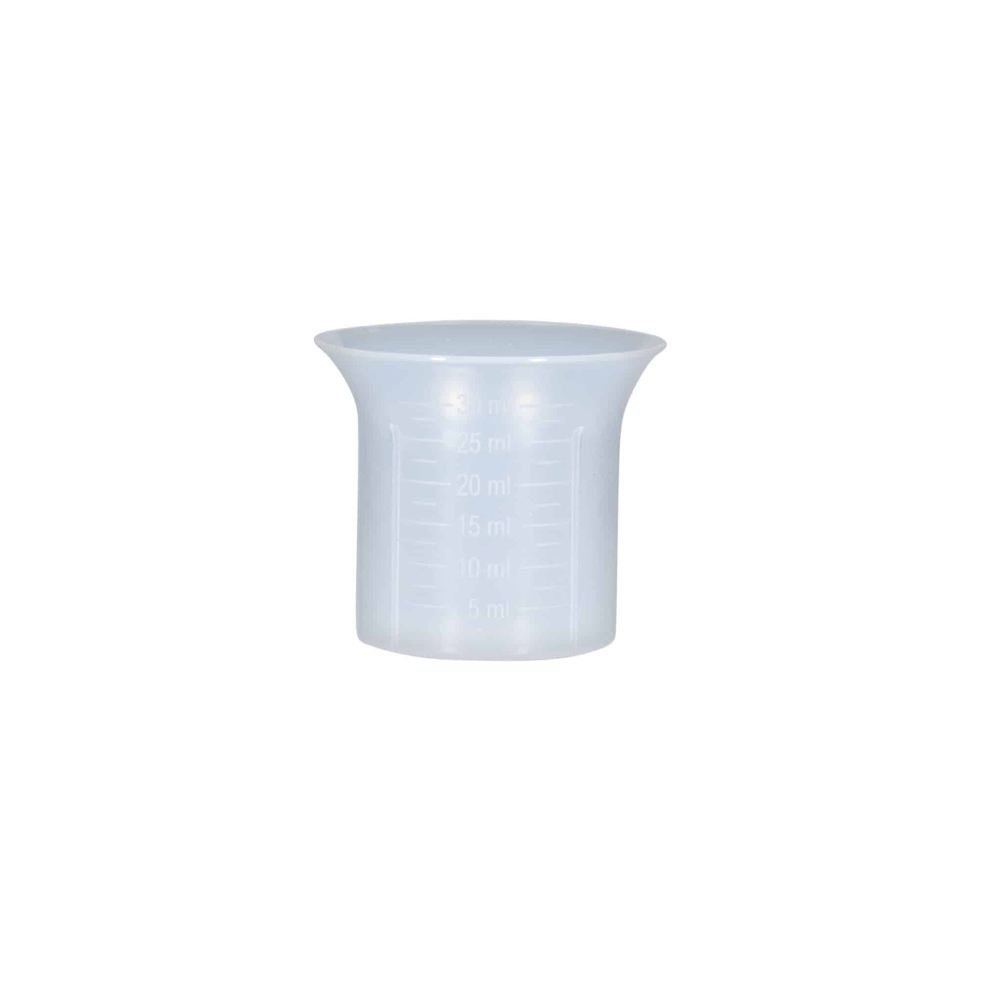 Ölçü kabı 5-30 ml, PP plastik