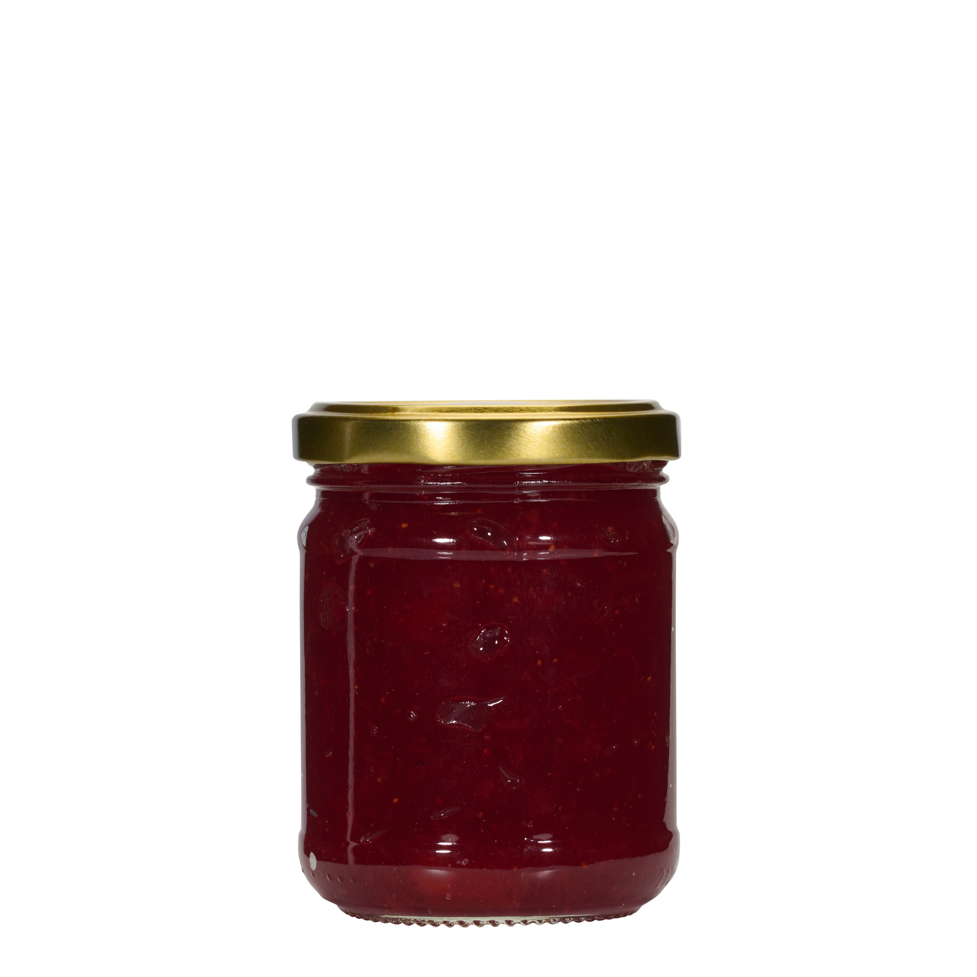 212 ml Yuvarlak Cam, Ağız: Vidalı Kapak (TO 63)