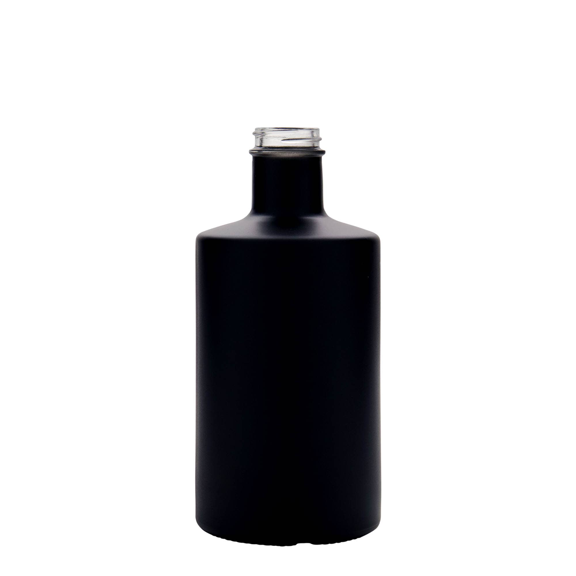 500 ml Cam Şişe 'Caroline', siyah, Ağız: GPI 33 500 ml Cam Şişe 'Caroline', siyah, Ağız: GPI 33