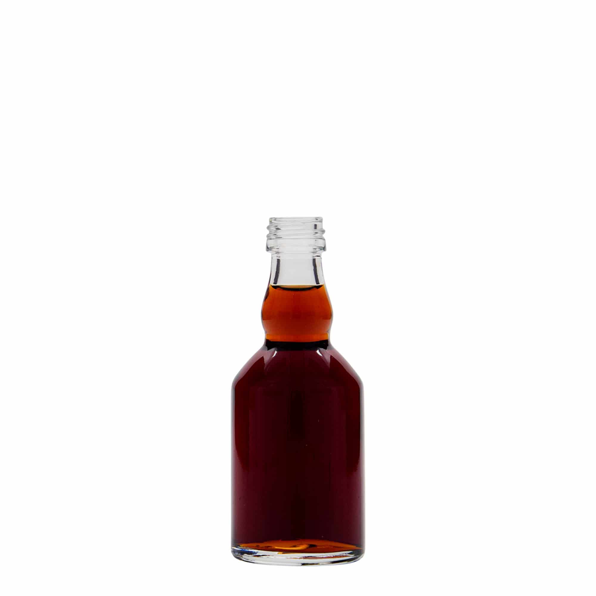 50 ml cam şişe 'Georgio', ağız: PP 18 50 ml cam şişe 'Georgio', ağız: PP 18