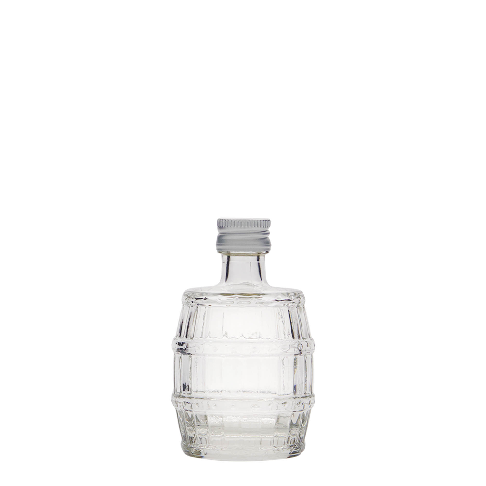 50 ml cam şişe 'Fass', ağız: PP 18