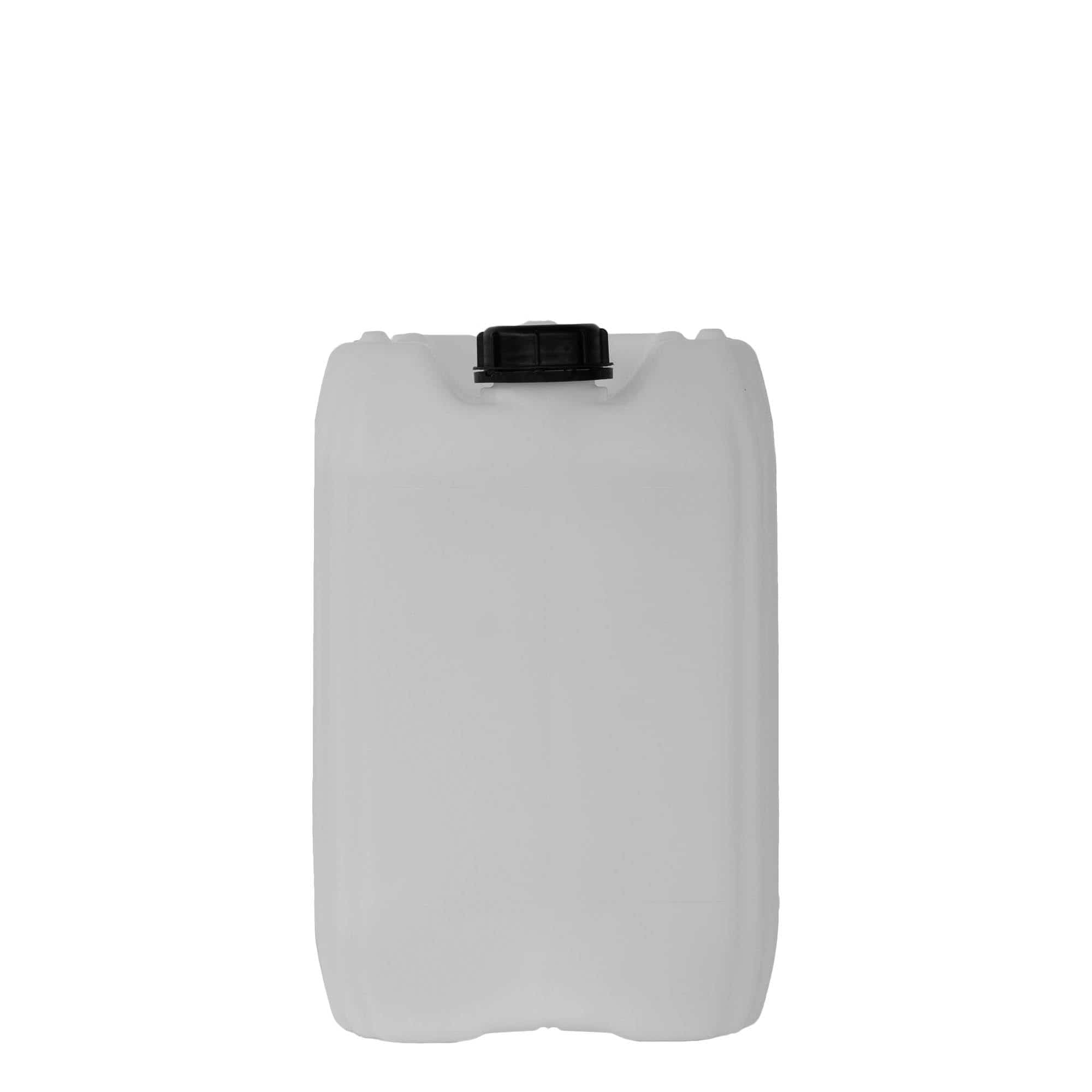 20 l Kanister, dikdörtgen, HDPE plastik, doğal, ağız çapı: ND 60
