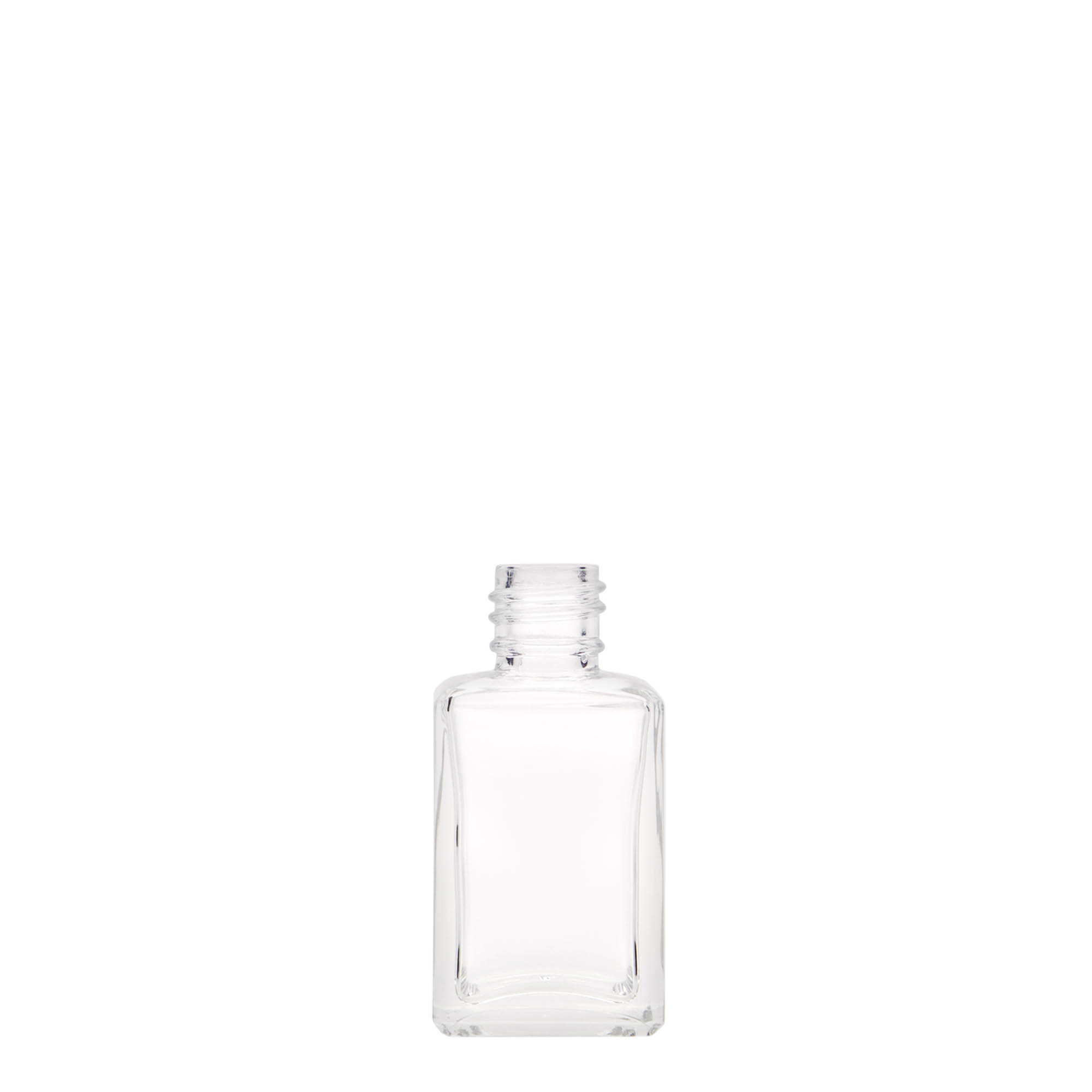 30 ml cam şişe 'Tamme', kare, ağız: PP 18 30 ml cam şişe 'Tamme', kare, ağız: PP 18