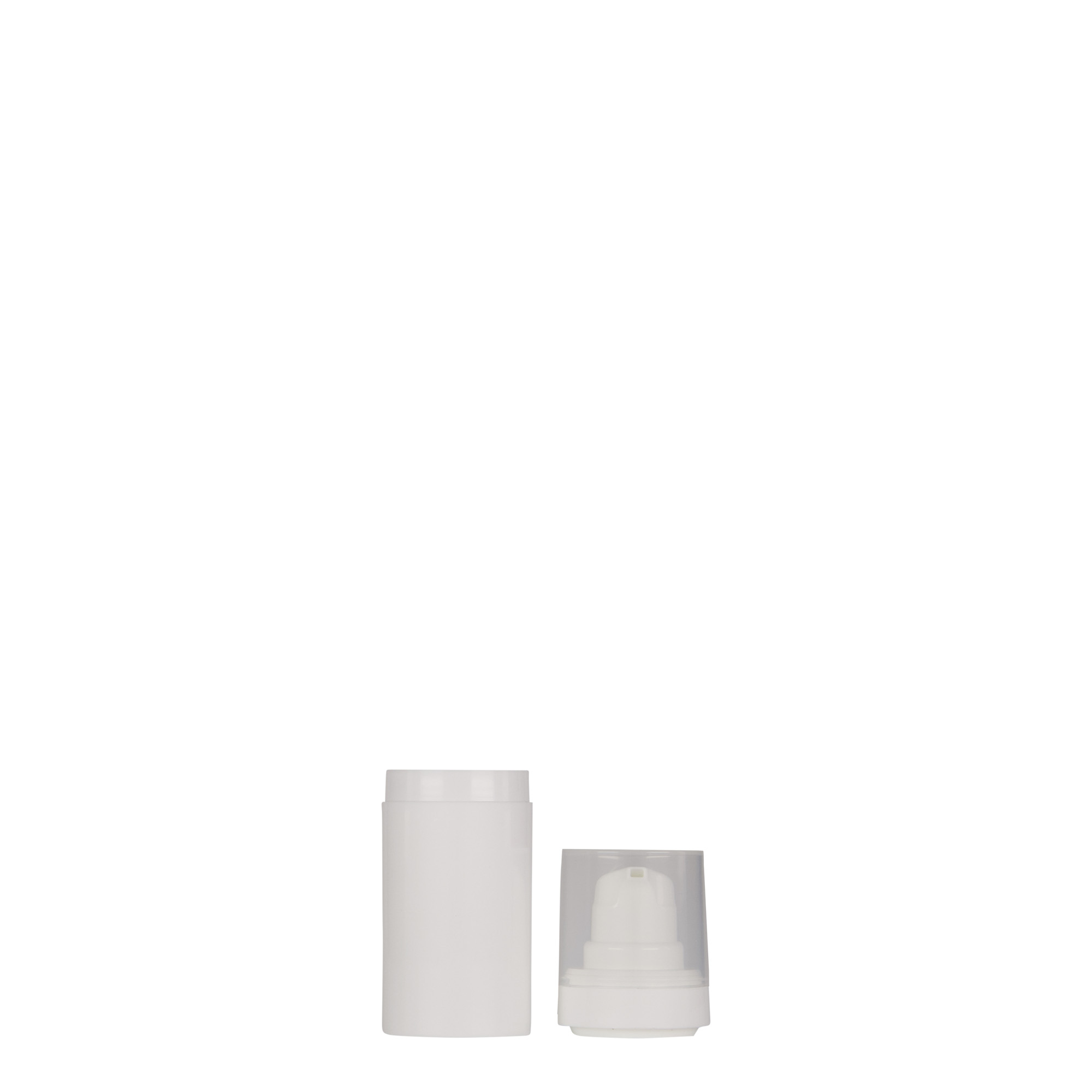 15 ml Havasız Dağıtıcı 'Micro', PP-Plastik, beyaz