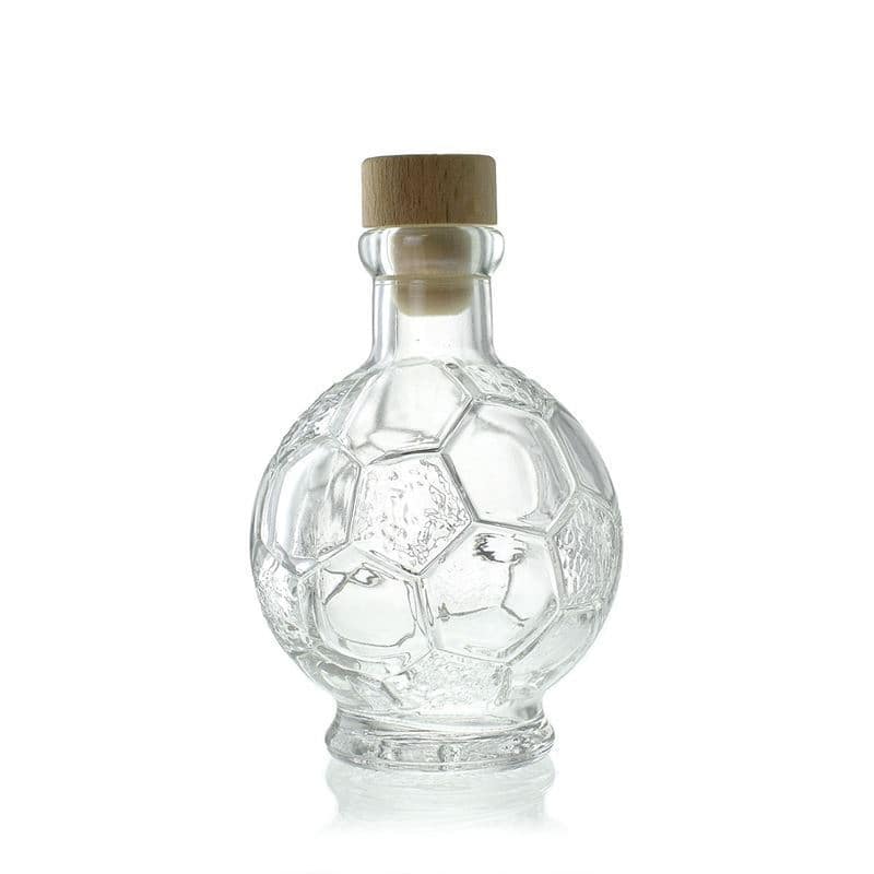 200 ml cam şişe 'Futbol', ağız: mantar 200 ml cam şişe 'Futbol', ağız: mantar