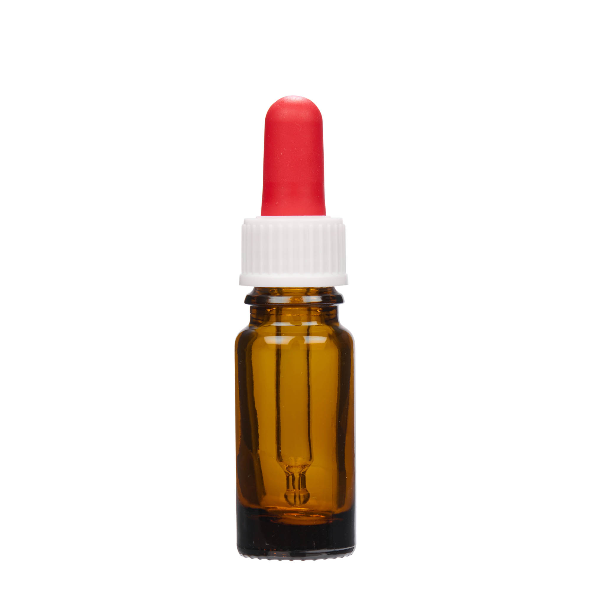 10 ml Pipet Şişesi Tıbbi, Cam, Kahverengi, Ağız: DIN 18