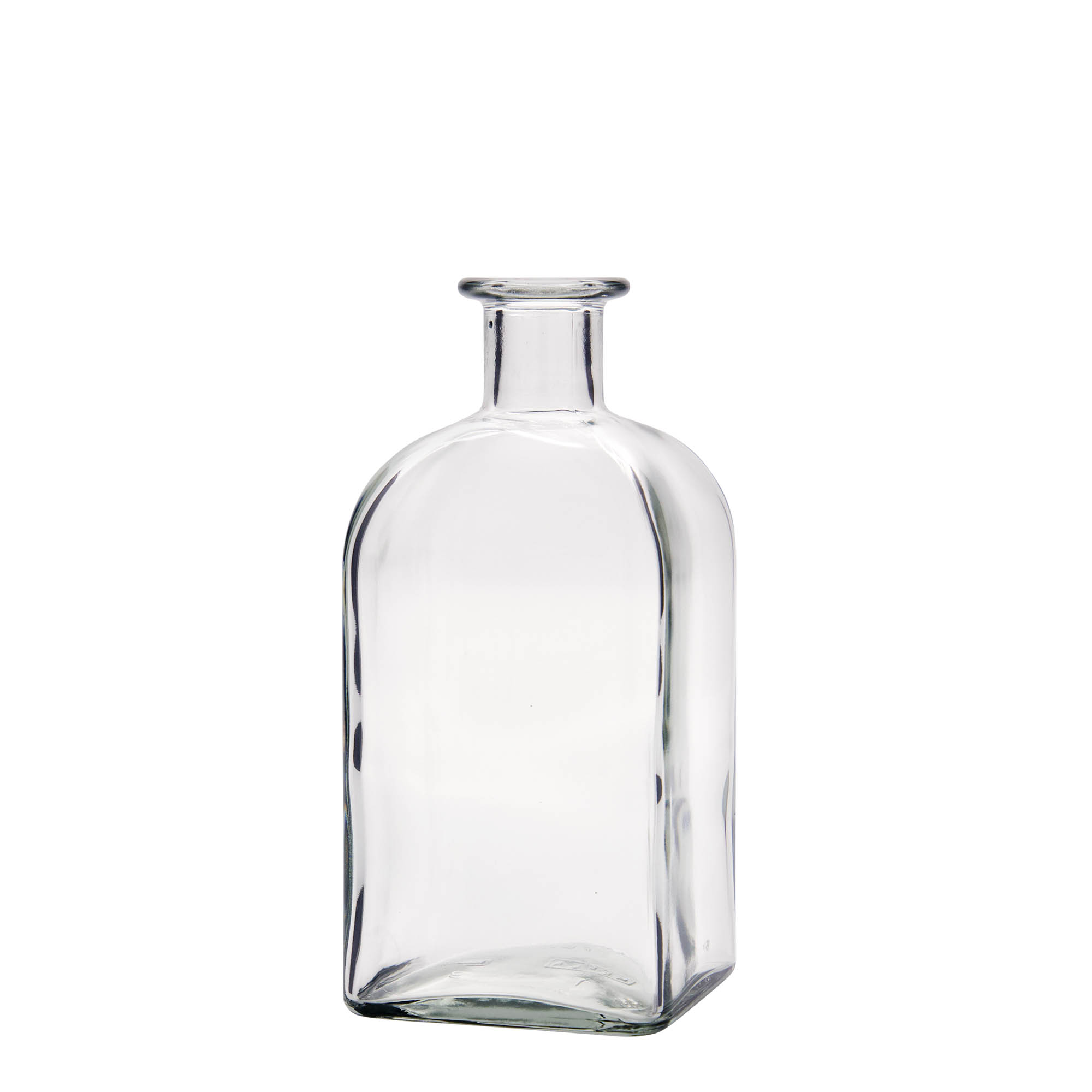 500 ml Cam Şişe Eczacı Kare, kare, Ağız: Mantar 500 ml Cam Şişe Eczacı Kare, kare, Ağız: Mantar