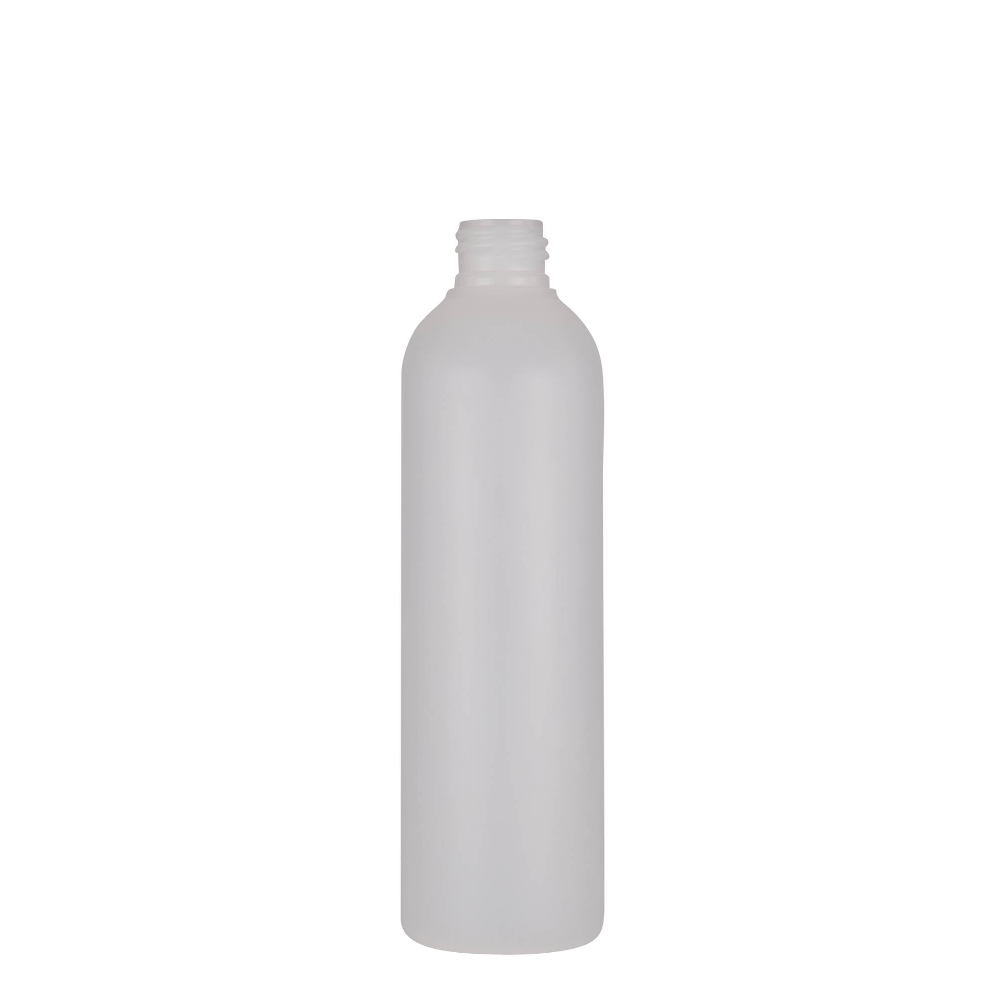 250 ml plastik şişe 'Tuffy', HDPE, doğal, ağız: 24/410