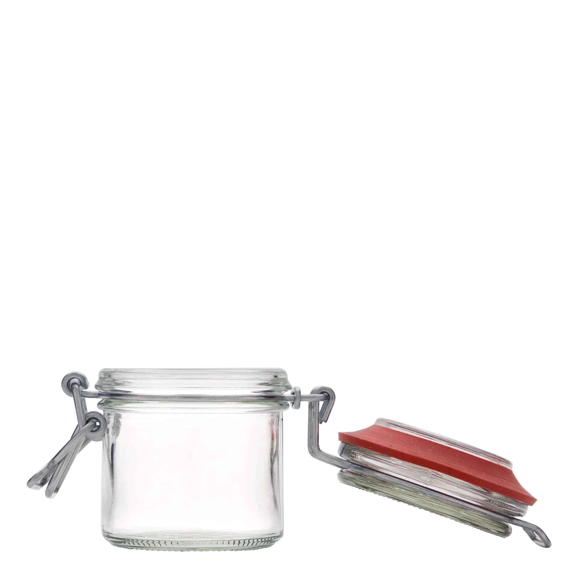 125 ml Tel mandallı cam, ağız: tel mandallı kapak