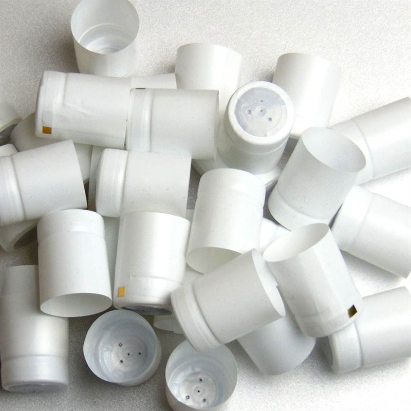 Daralan kapsül 32x41, PVC plastik, beyaz
