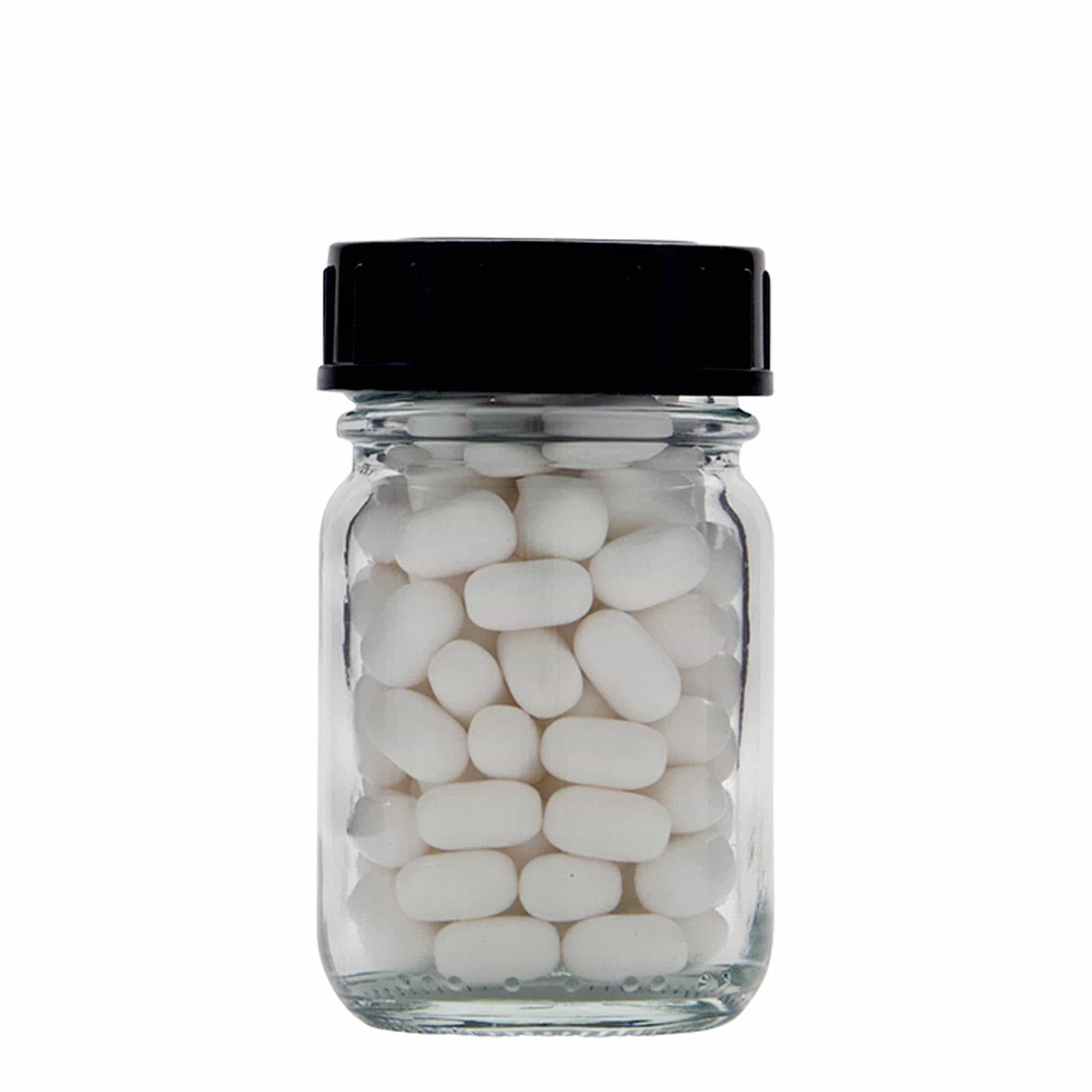 50 ml geniş ağızlı cam, ağız çapı: DIN 40