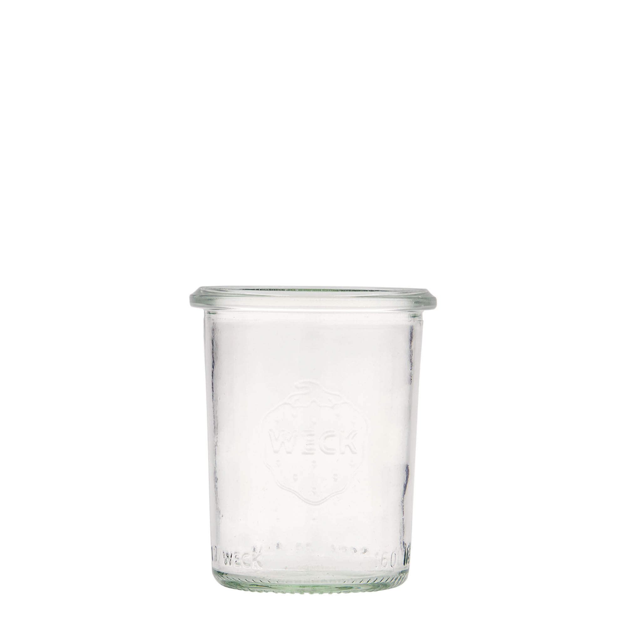 160 ml WECK-dökme kavanoz, ağız: yuvarlak kenar