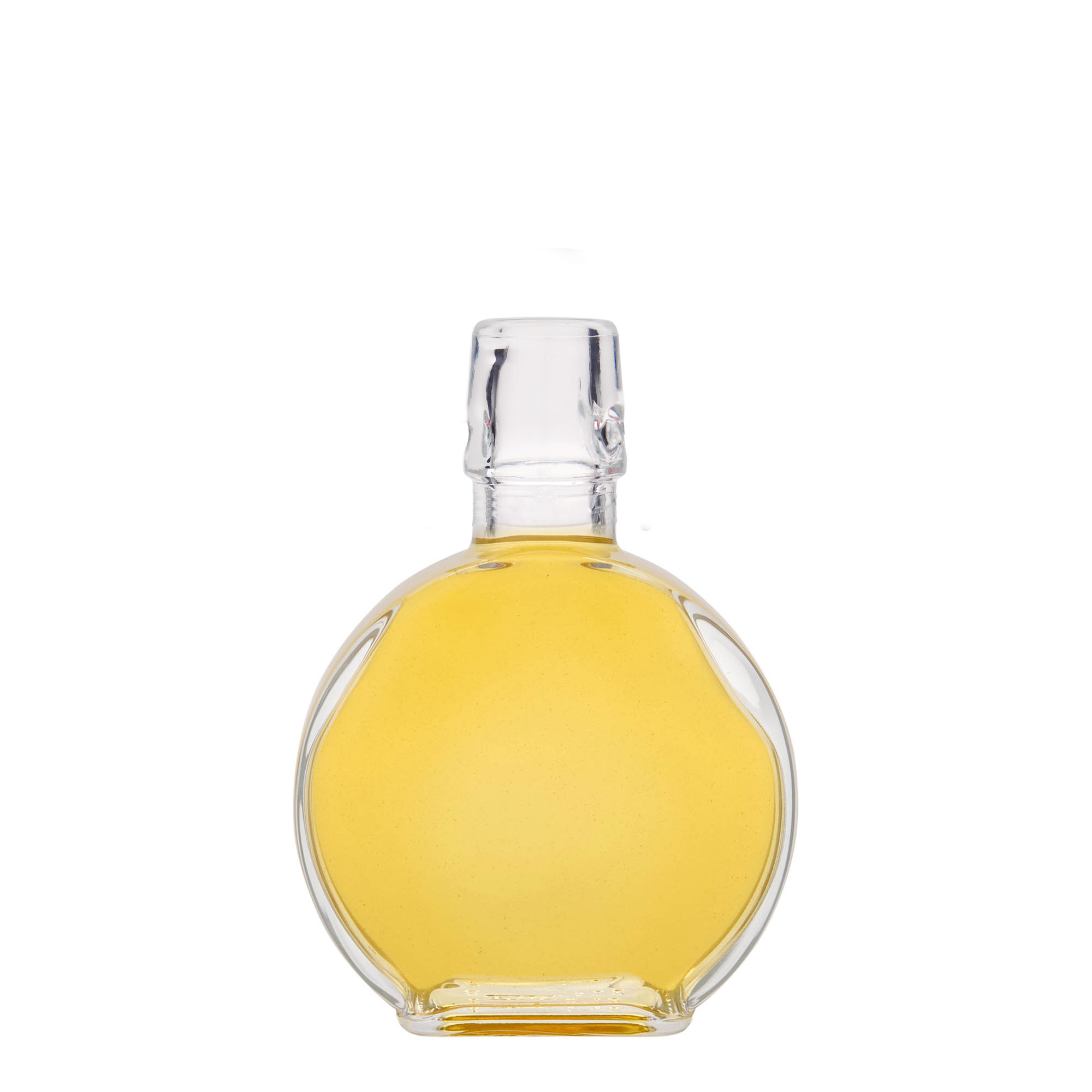 200 ml cam şişe 'Sensatione', dikdörtgen, ağız: mandallı kapak