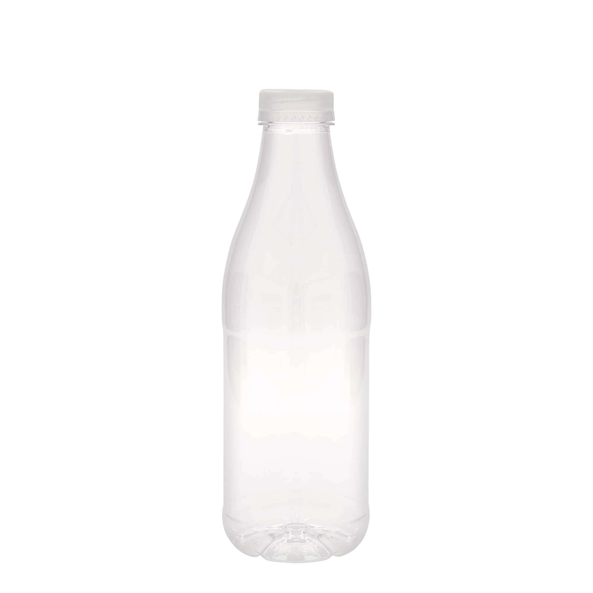 1.000 ml PET Şişe 'Süt ve Meyve Suyu', Plastik, Ağız: 38 mm