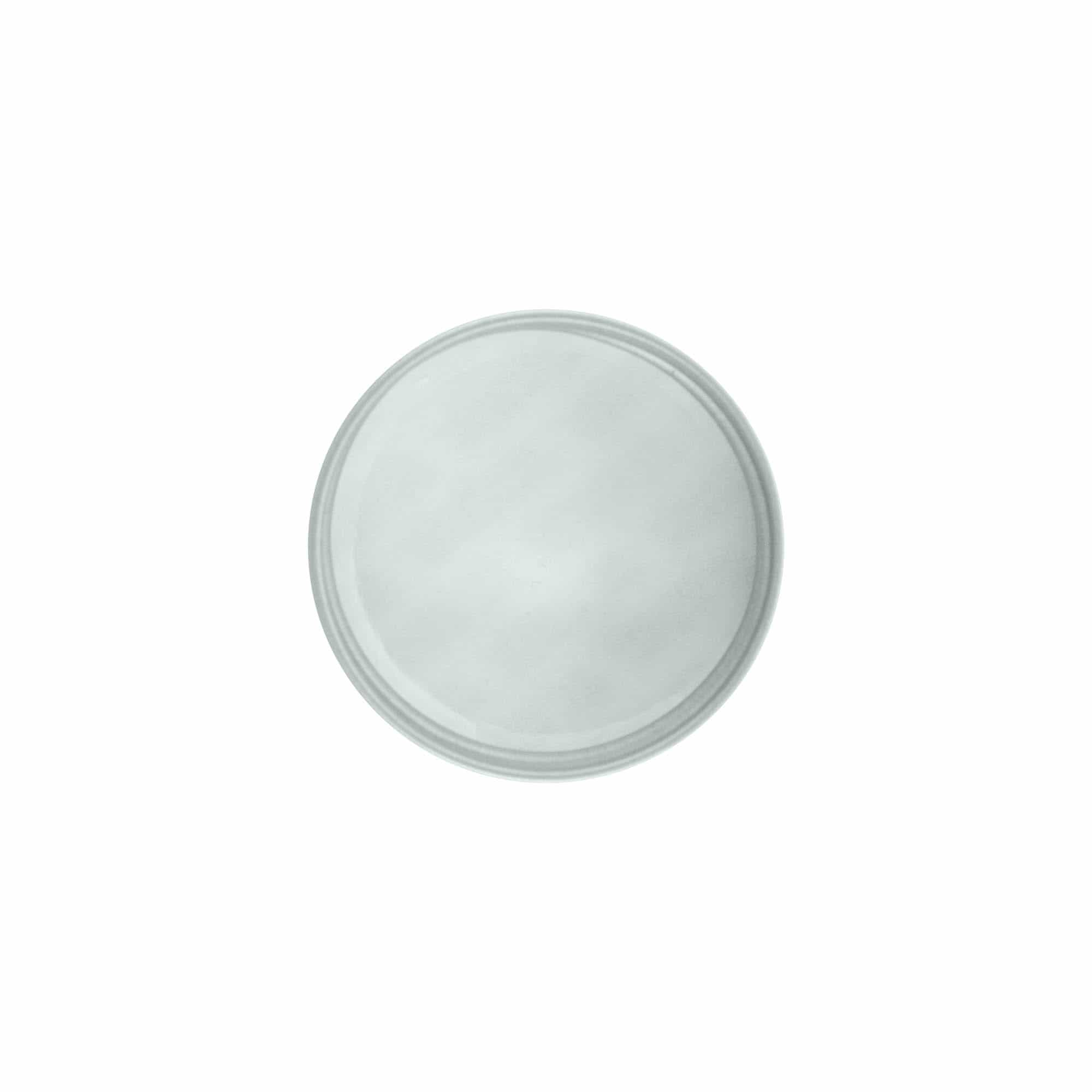 Vidalı kapak, metal, gümüş, ağız çapı: 38/400