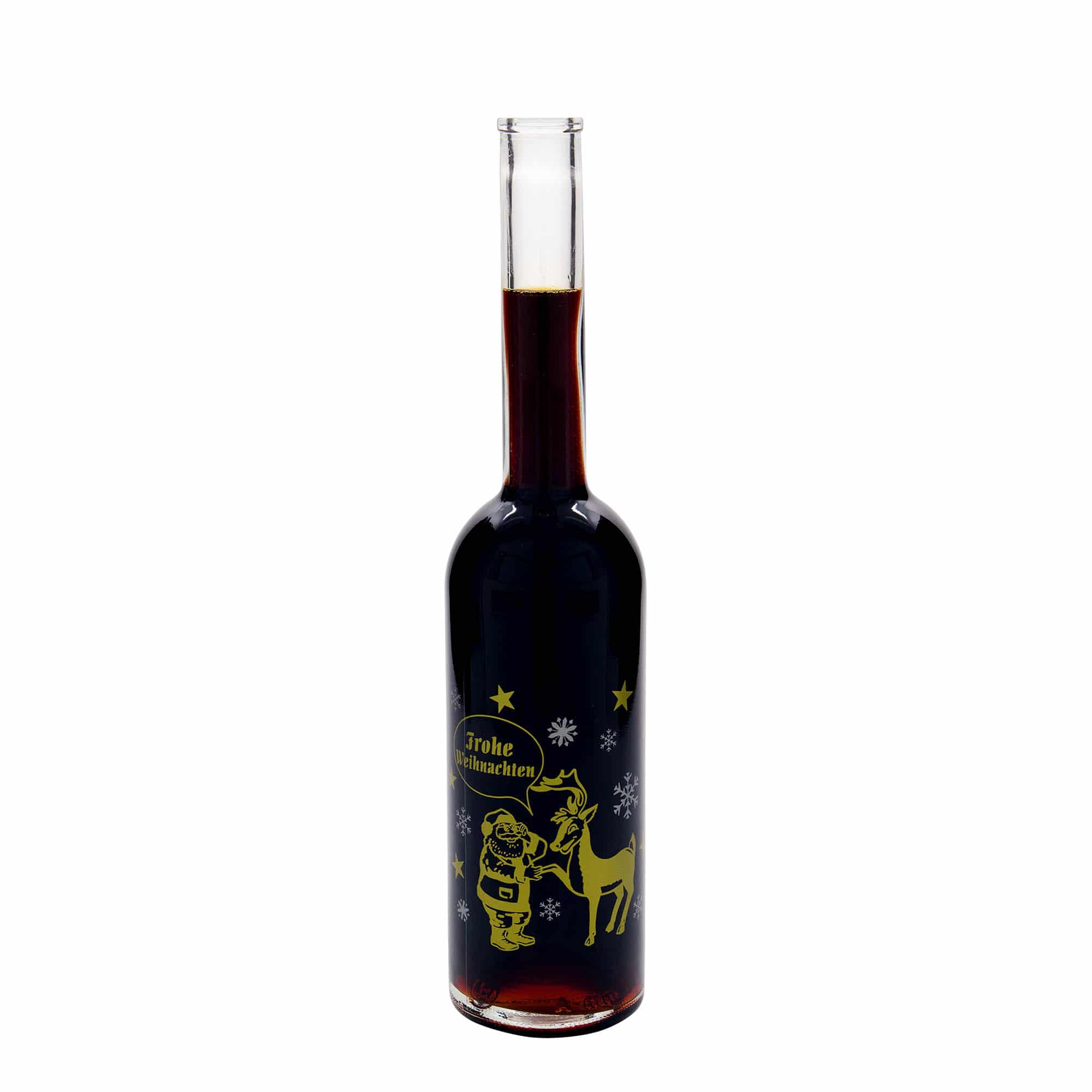 500 ml Cam Şişe 'Opera', Desen: Havai Fişek, Ağız: Mantar