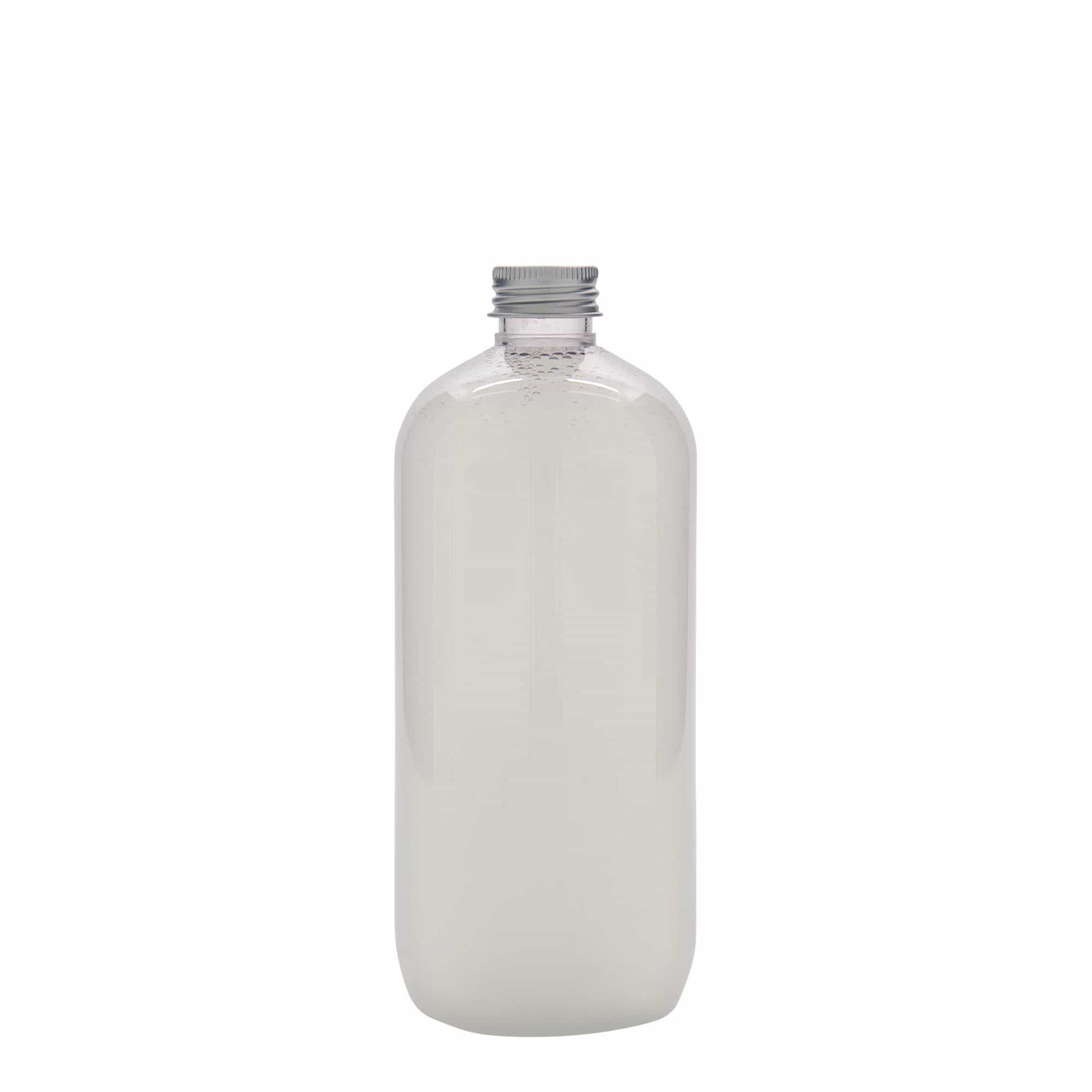 500 ml PET Şişe 'Boston', Plastik, Ağız: 24/410