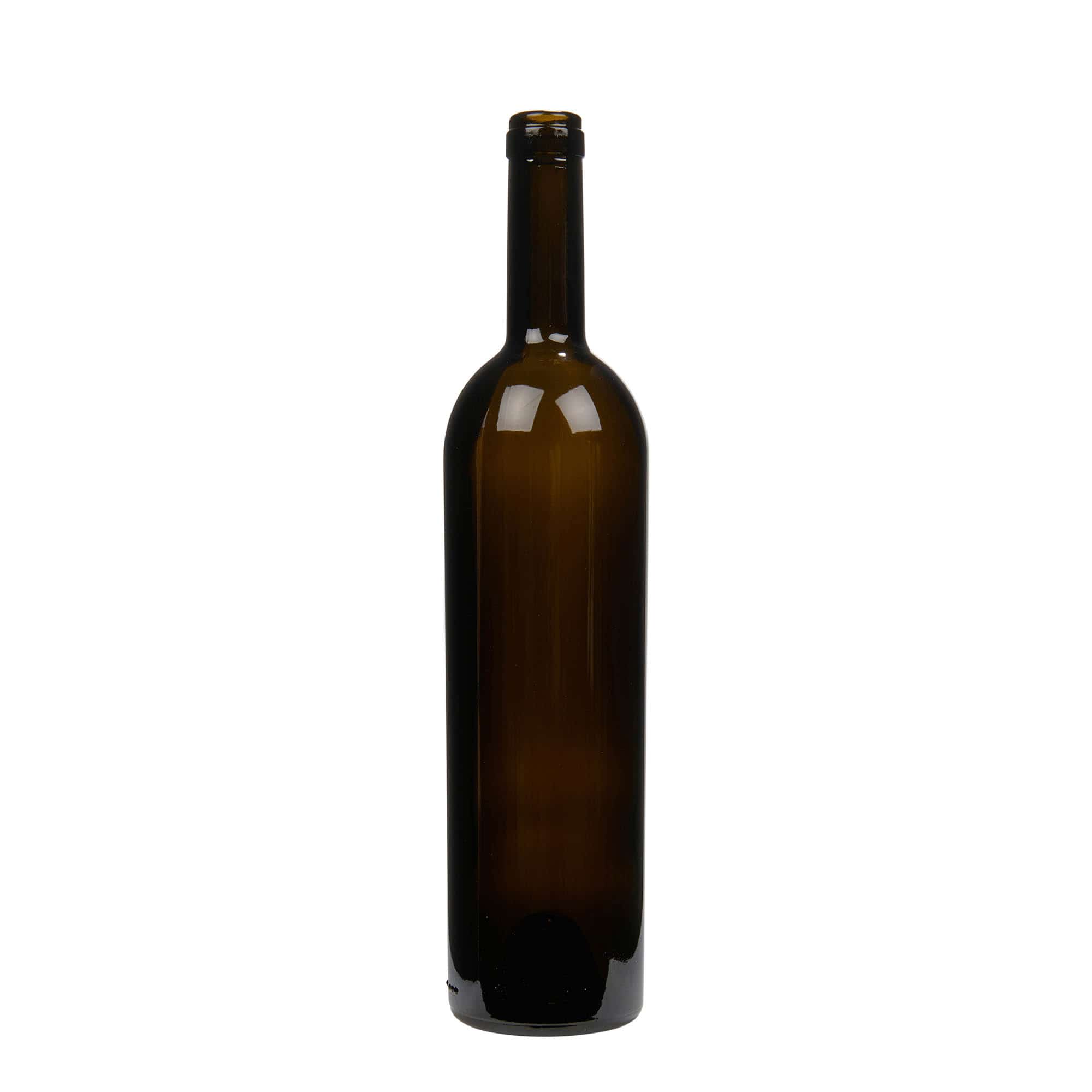 750 ml Şarap Şişesi 'Liberty', antik yeşil, Ağız: Mantar 750 ml Şarap Şişesi 'Liberty', antik yeşil, Ağız: Mantar