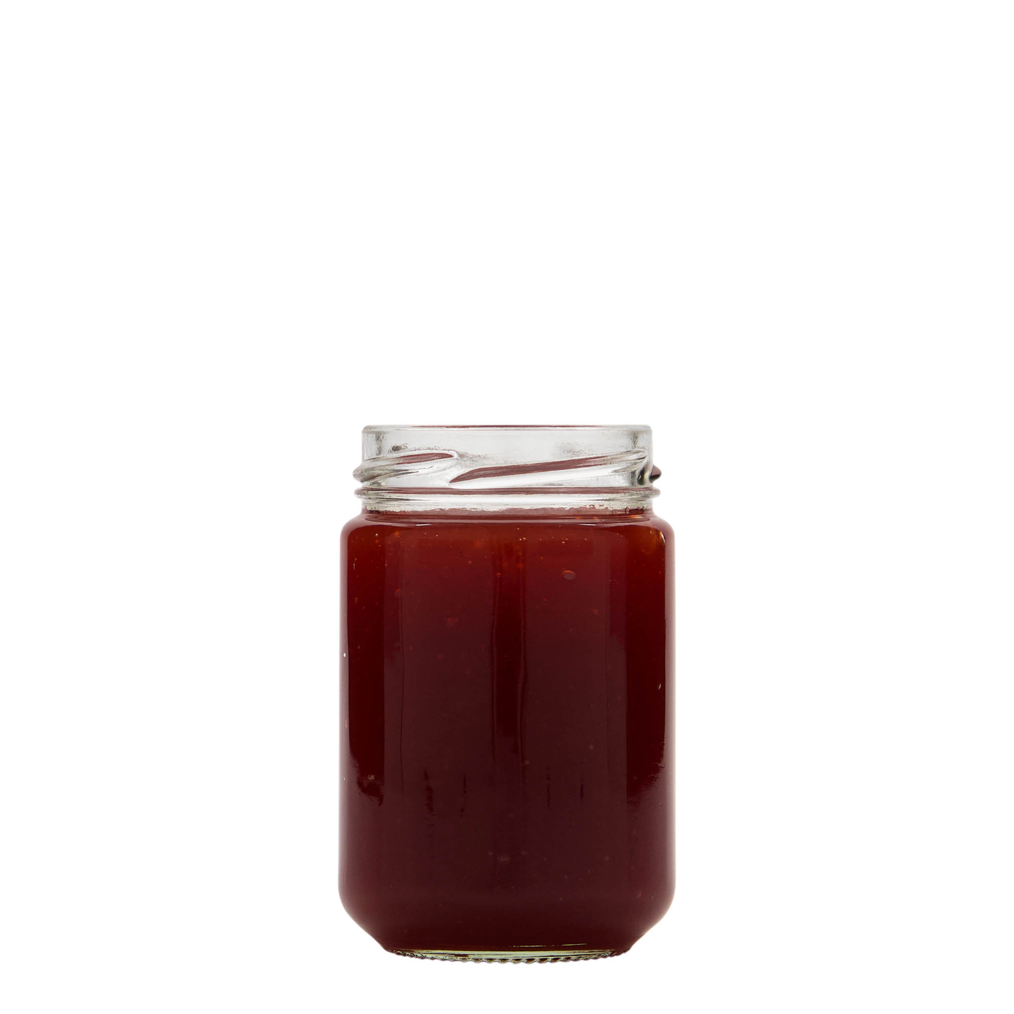 156 ml yüksek yuvarlak cam, ağız: Twist-Off (TO 53) 156 ml yüksek yuvarlak cam, ağız: Twist-Off (TO 53)