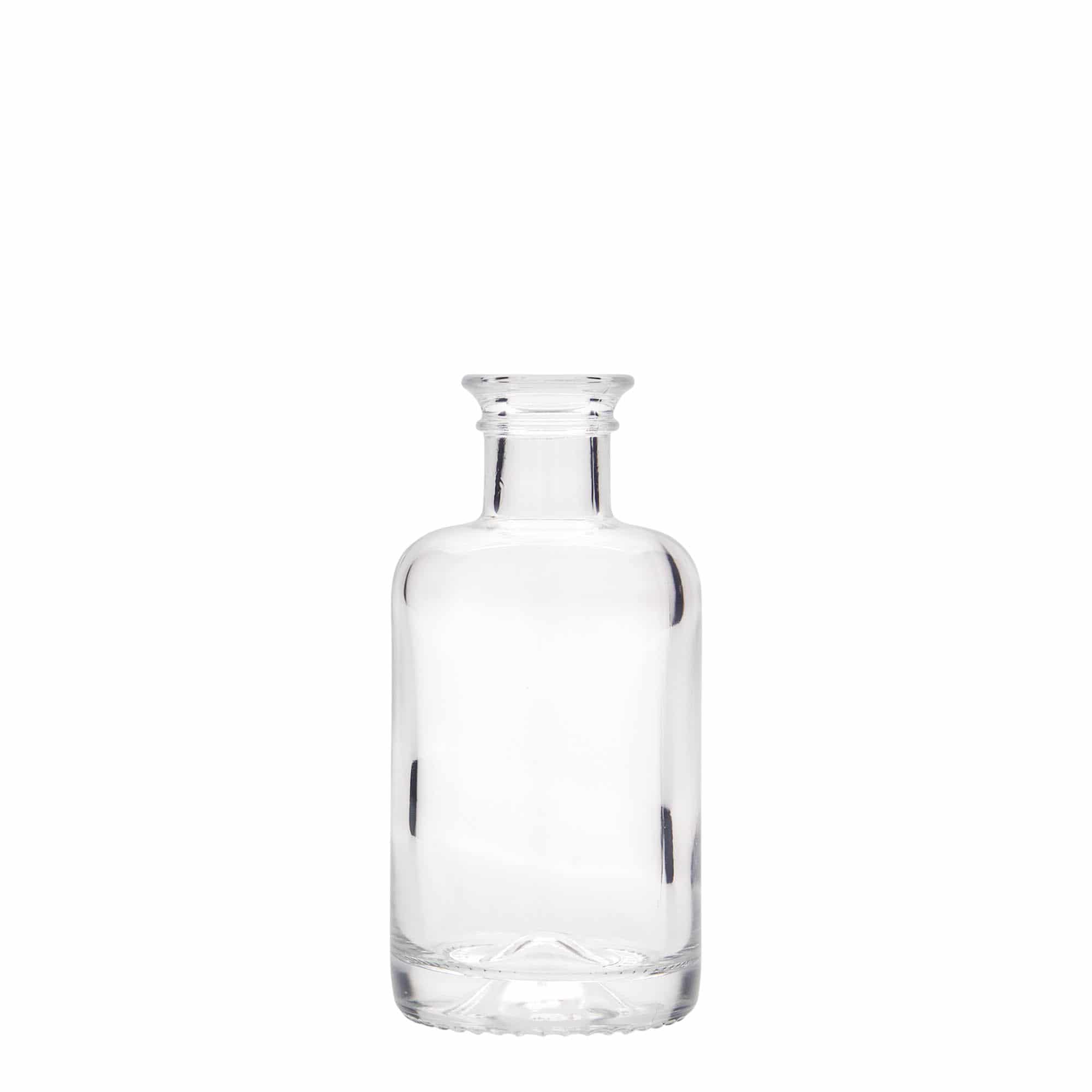 100 ml Cam Şişe Eczacı, Ağız: Mantar