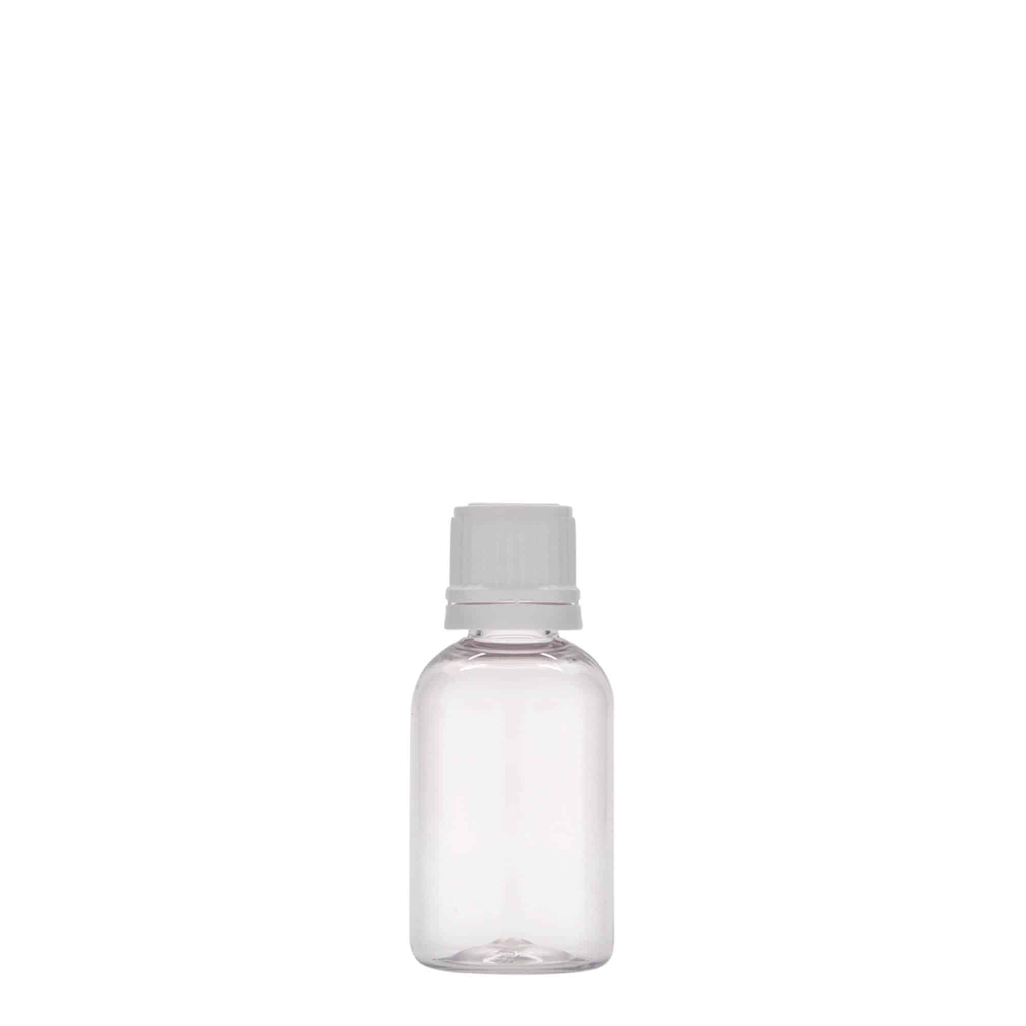 30 ml PET tıbbi şişe 'Easy Living', plastik, ağız: DIN 18