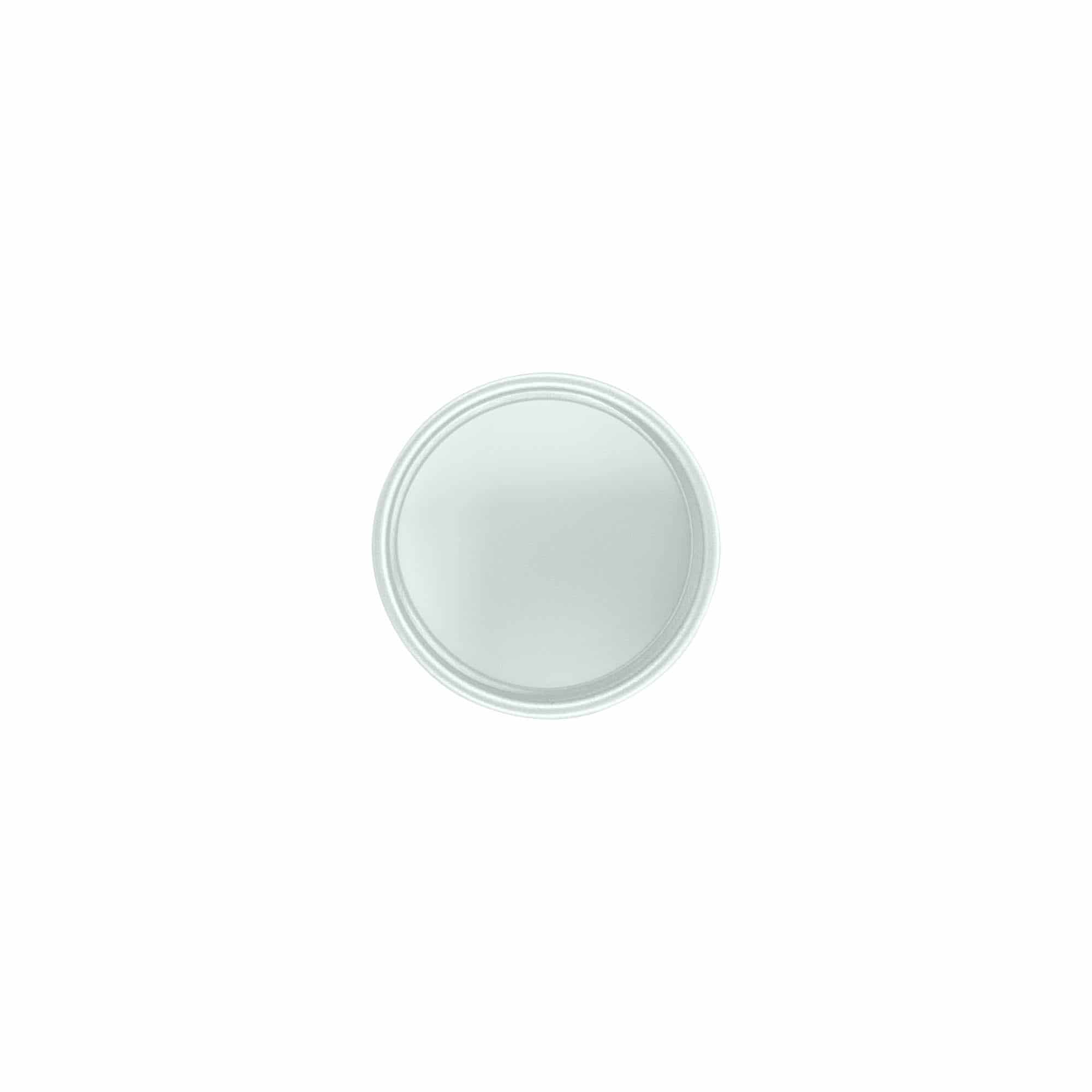 Vida kapak, metal, gümüş, ağız çapı için: 24/410 Vida kapak, metal, gümüş, ağız çapı için: 24/410