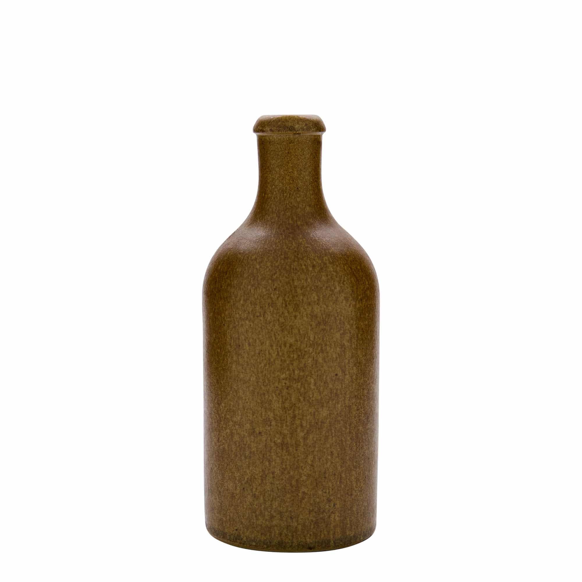 500 ml Toprak testi, taş toprak, kahverengi-kristal, ağız: mantar 500 ml Toprak testi, taş toprak, kahverengi-kristal, ağız: mantar
