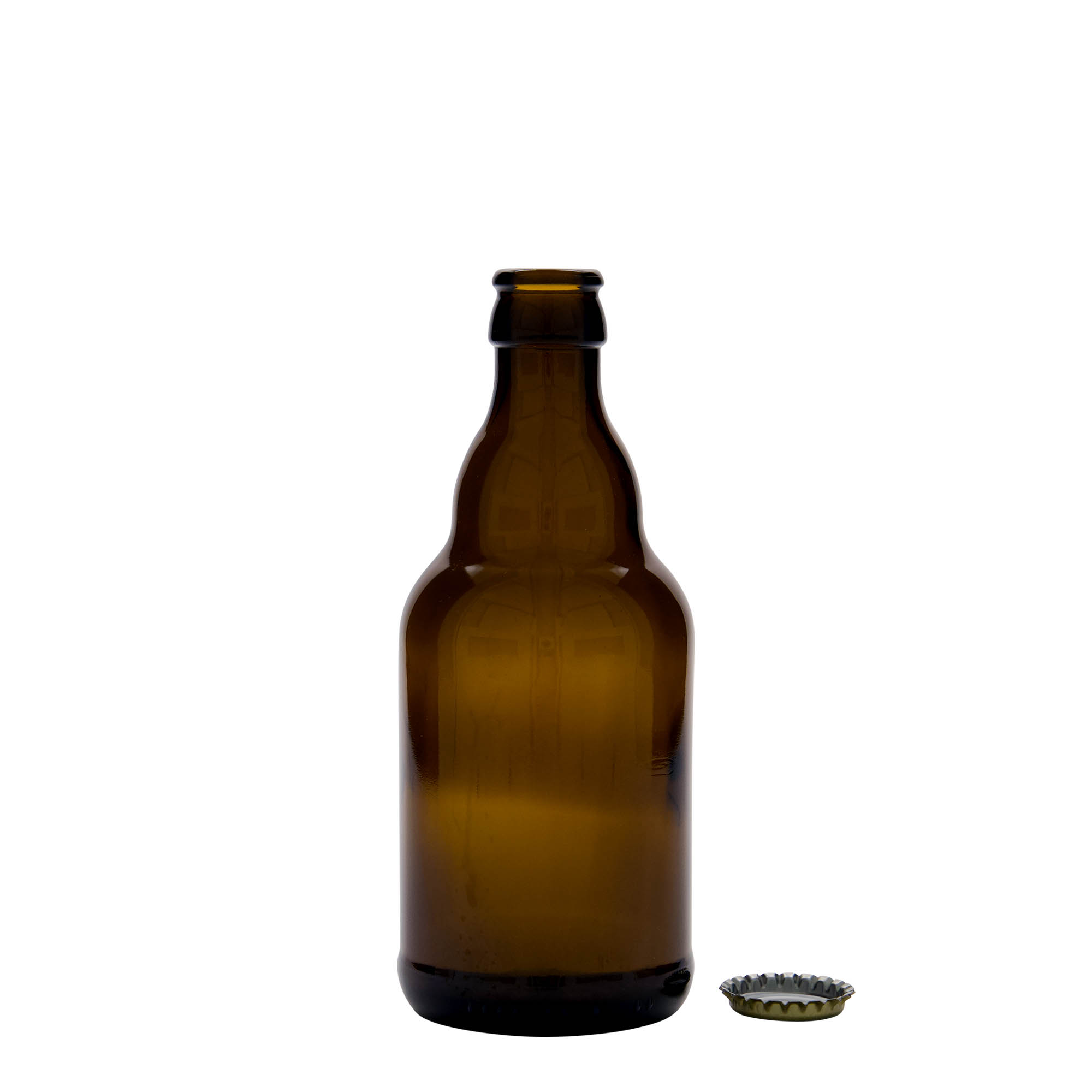 330 ml Bira Şişesi 'Steinie', Cam, Kahverengi, Ağız: Kronkorken 330 ml Bira Şişesi 'Steinie', Cam, Kahverengi, Ağız: Kronkorken