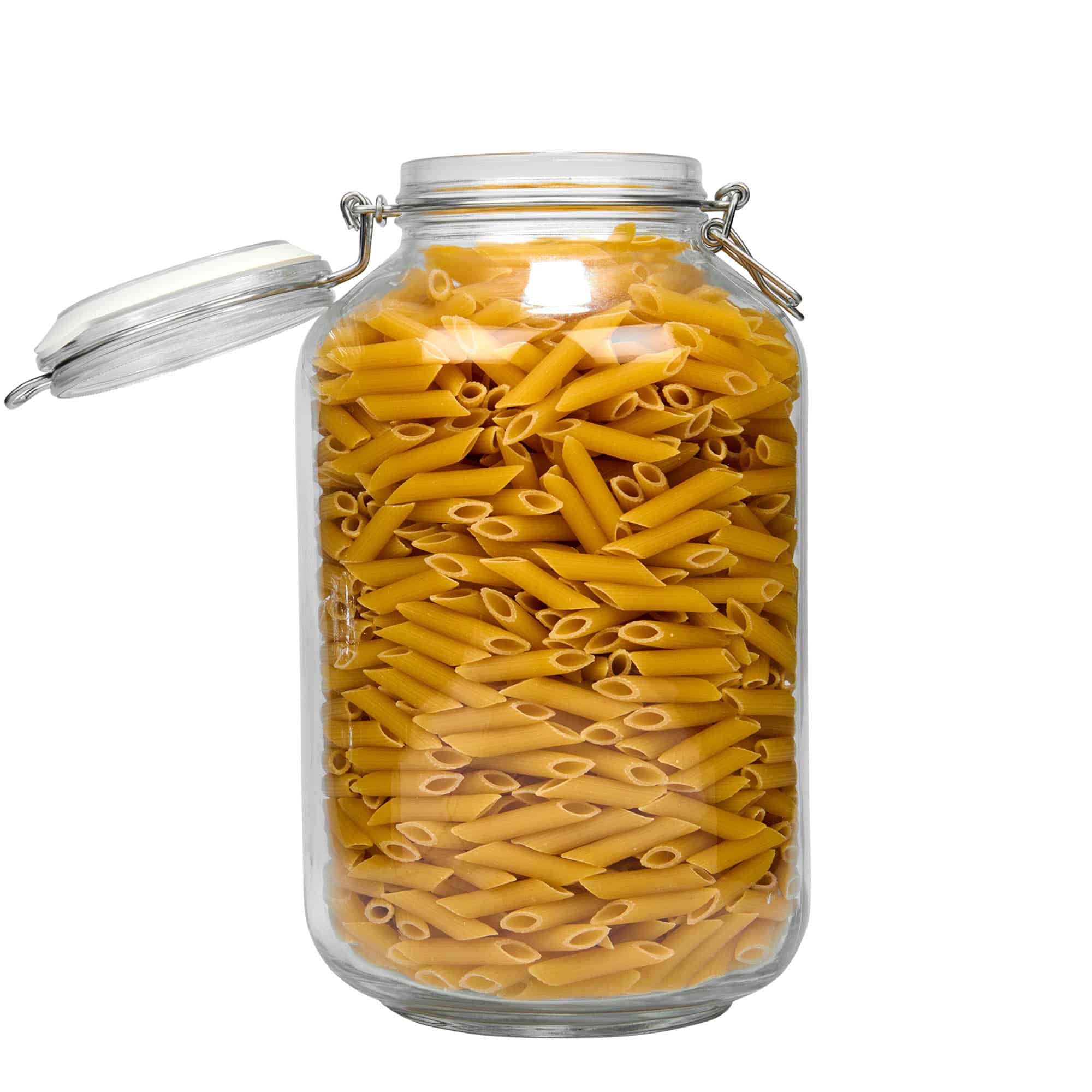 4.000 ml Tel Mandallı Kavanoz 'Fido', Ağız: Tel Mandallı Kapatma