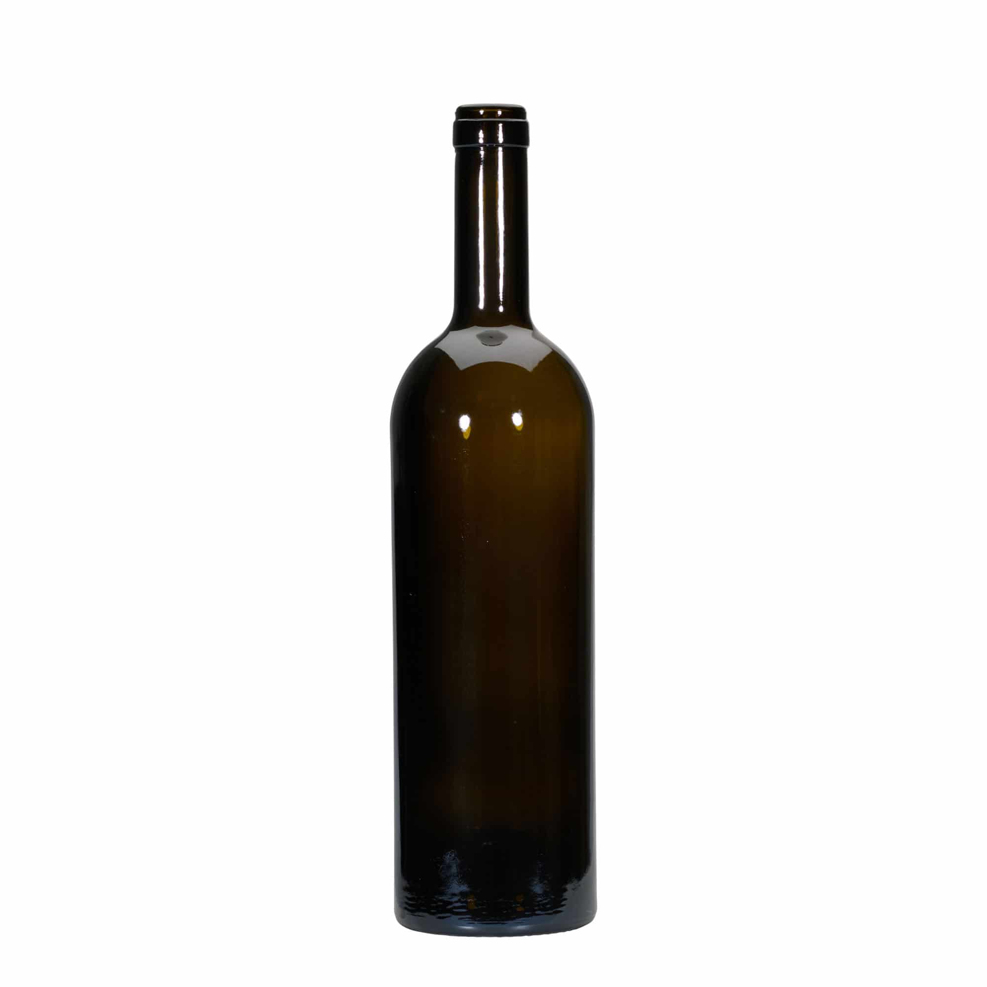 750 ml Şarap Şişesi 'Golia', antik yeşil, Ağız: Mantar 750 ml Şarap Şişesi 'Golia', antik yeşil, Ağız: Mantar